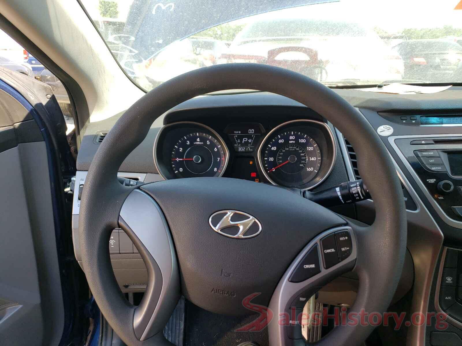 5NPDH4AE9GH737223 2016 HYUNDAI ELANTRA