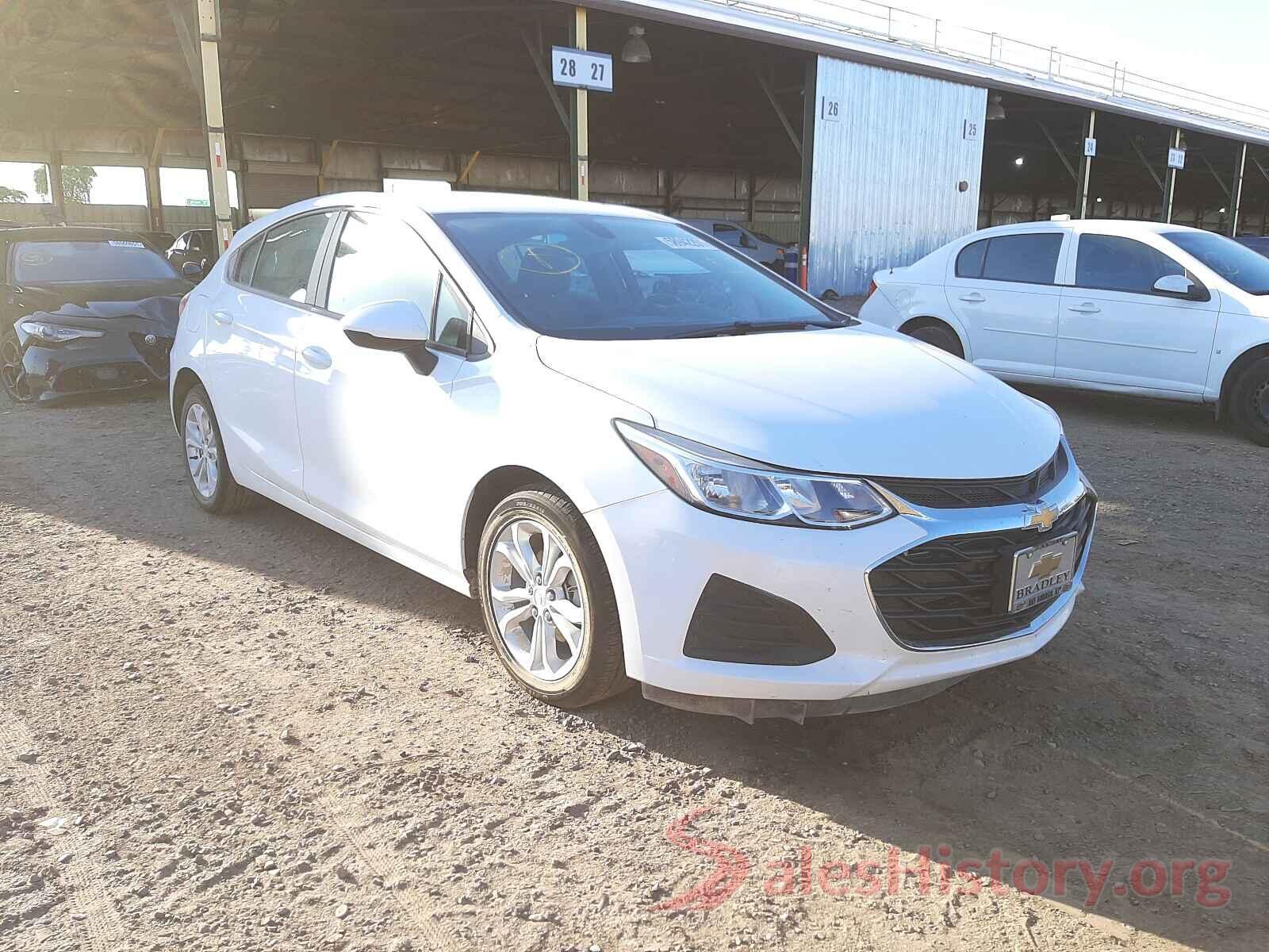 3G1BC6SM6KS609083 2019 CHEVROLET CRUZE