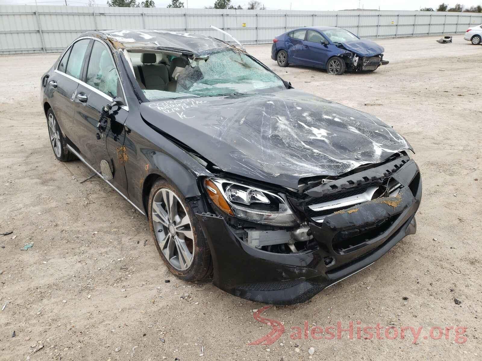 55SWF4JBXGU124013 2016 MERCEDES-BENZ C CLASS