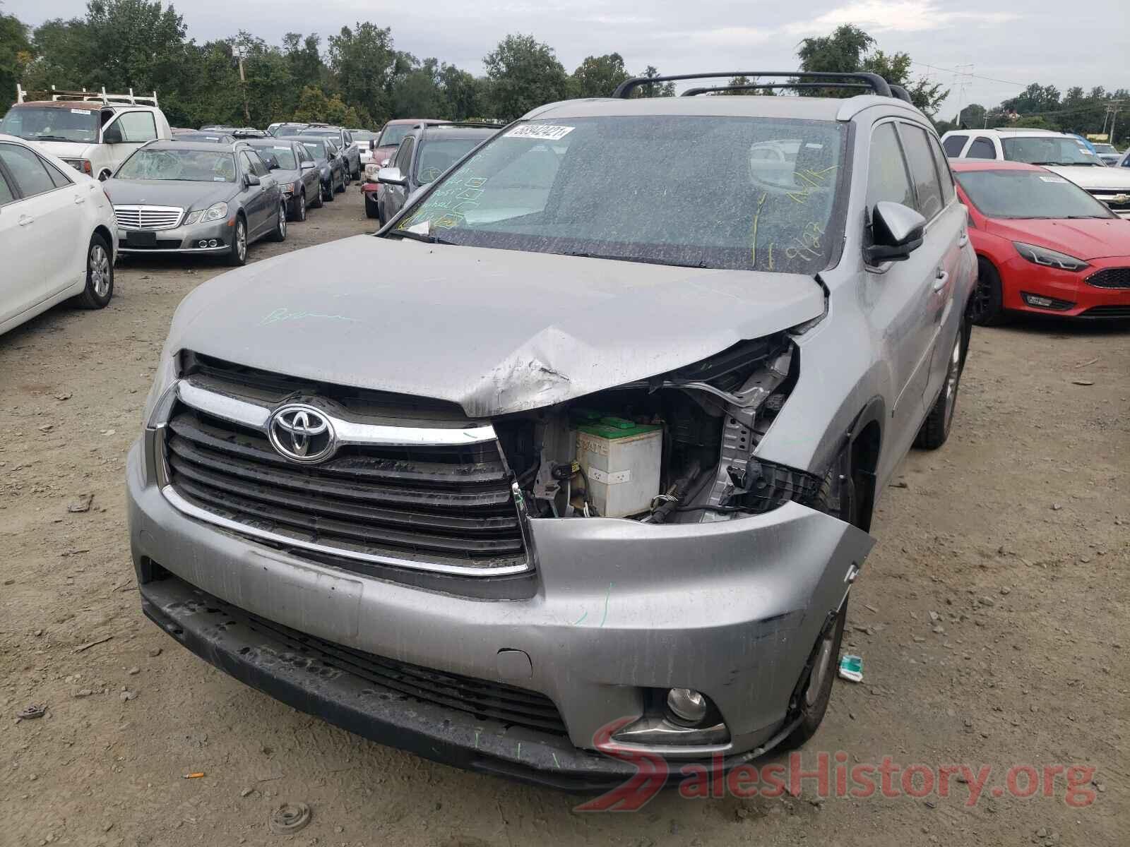 5TDDKRFH7GS338063 2016 TOYOTA HIGHLANDER