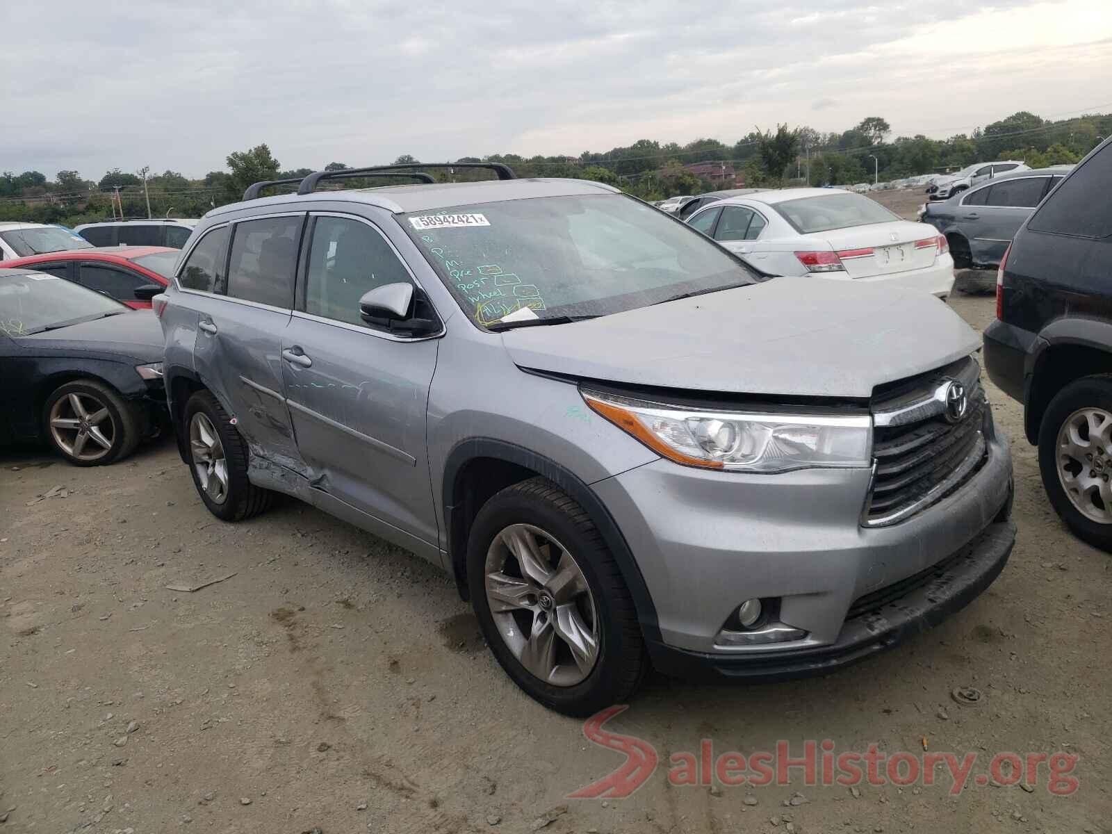 5TDDKRFH7GS338063 2016 TOYOTA HIGHLANDER