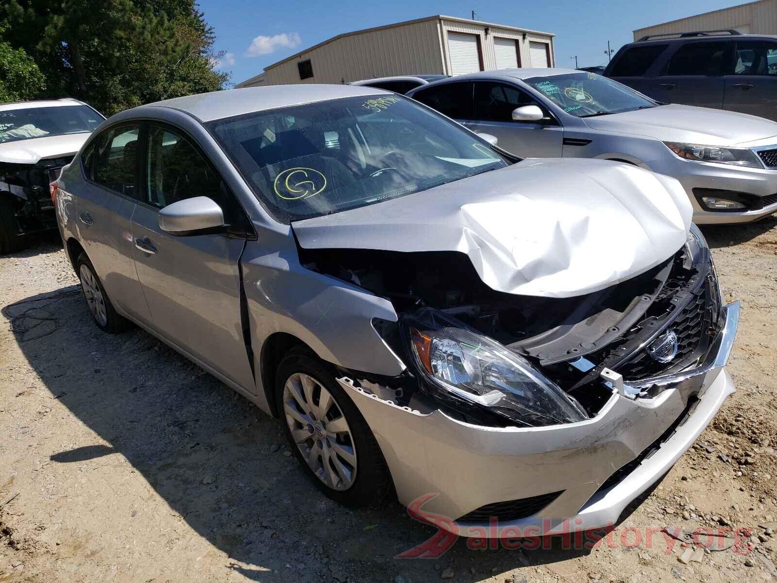 3N1AB7APXHL663287 2017 NISSAN SENTRA