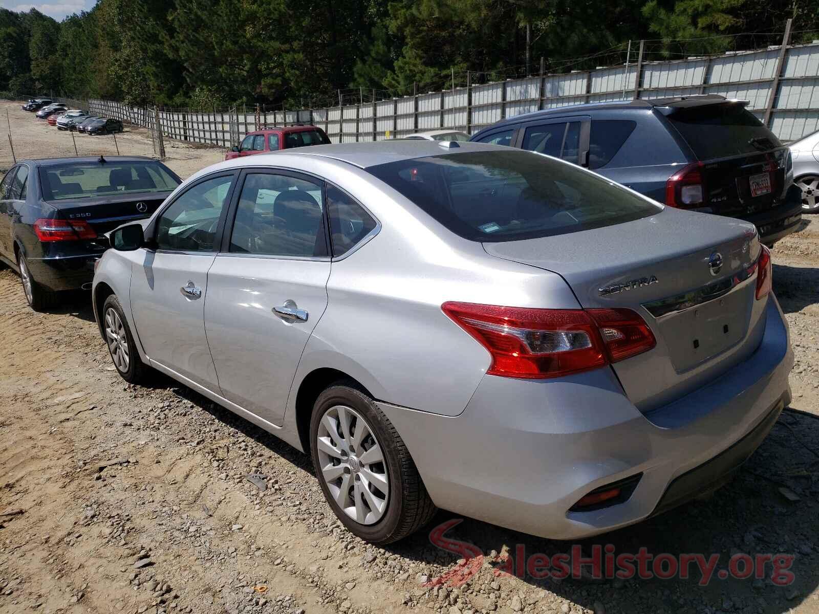 3N1AB7APXHL663287 2017 NISSAN SENTRA