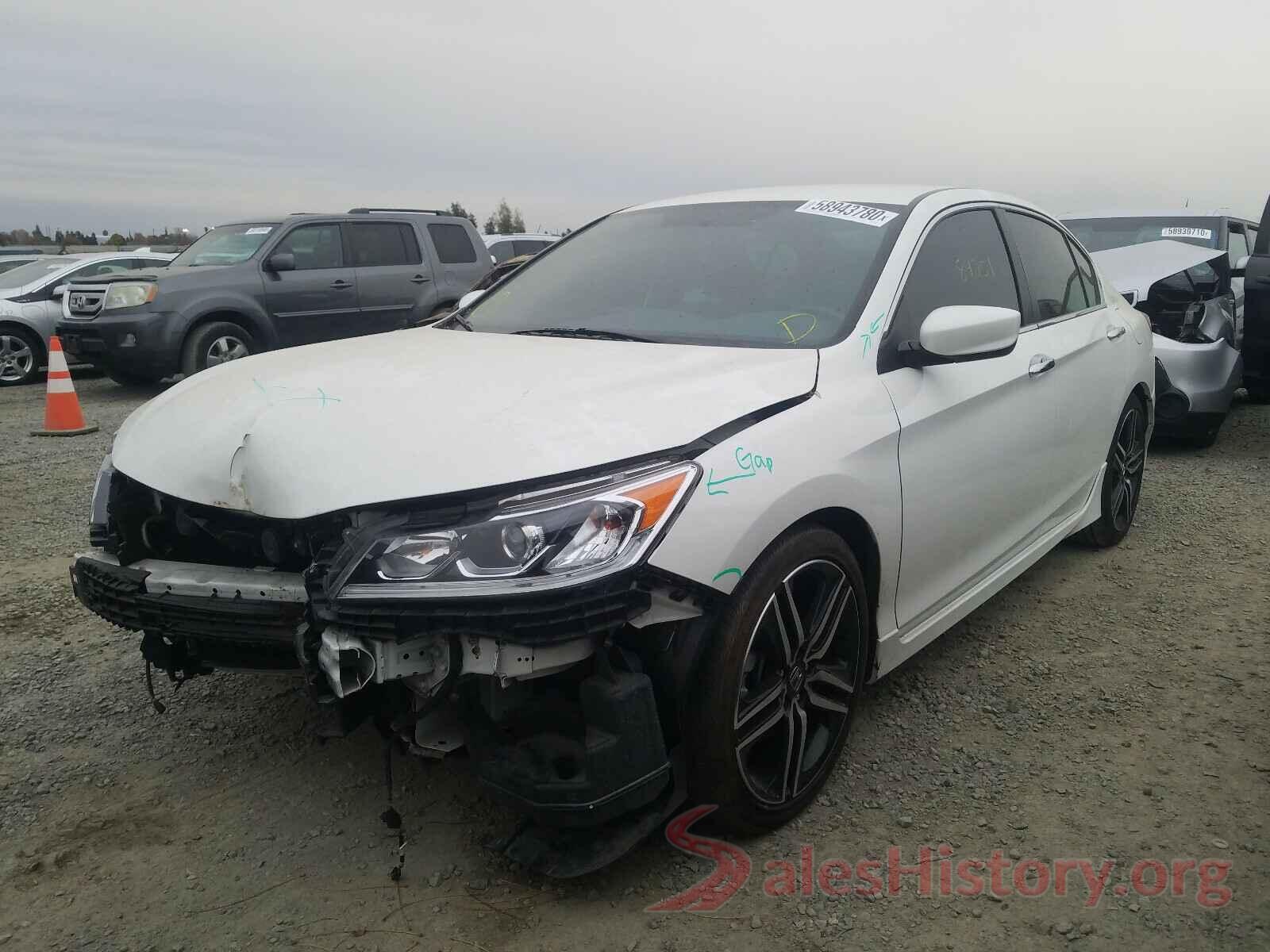 1HGCR2F18HA030384 2017 HONDA ACCORD