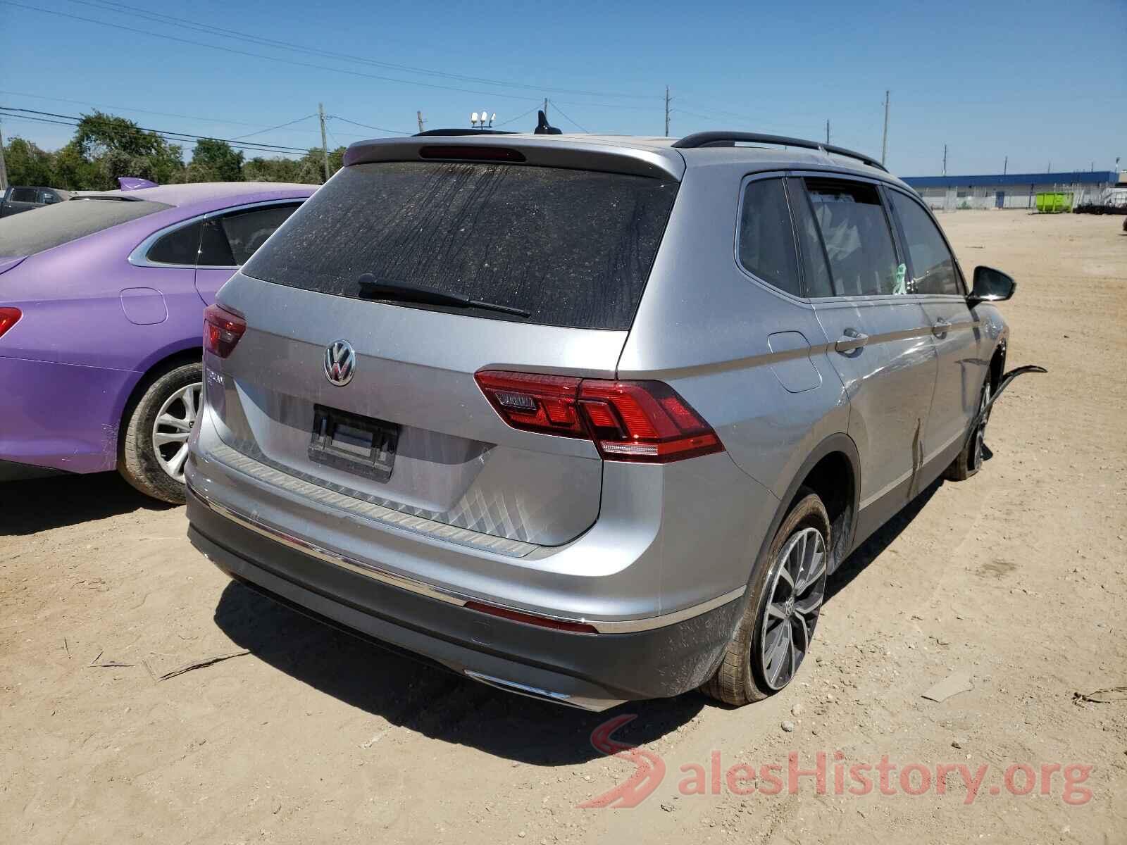 3VV3B7AX2LM017204 2020 VOLKSWAGEN TIGUAN