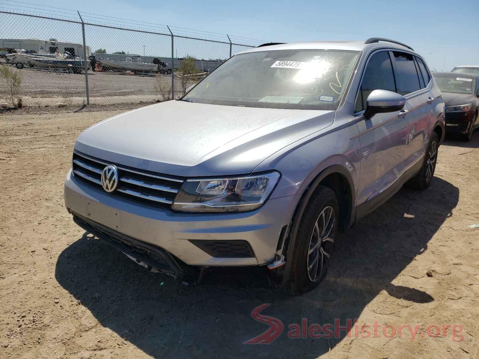 3VV3B7AX2LM017204 2020 VOLKSWAGEN TIGUAN