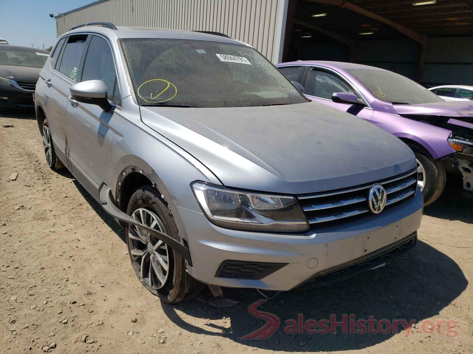 3VV3B7AX2LM017204 2020 VOLKSWAGEN TIGUAN