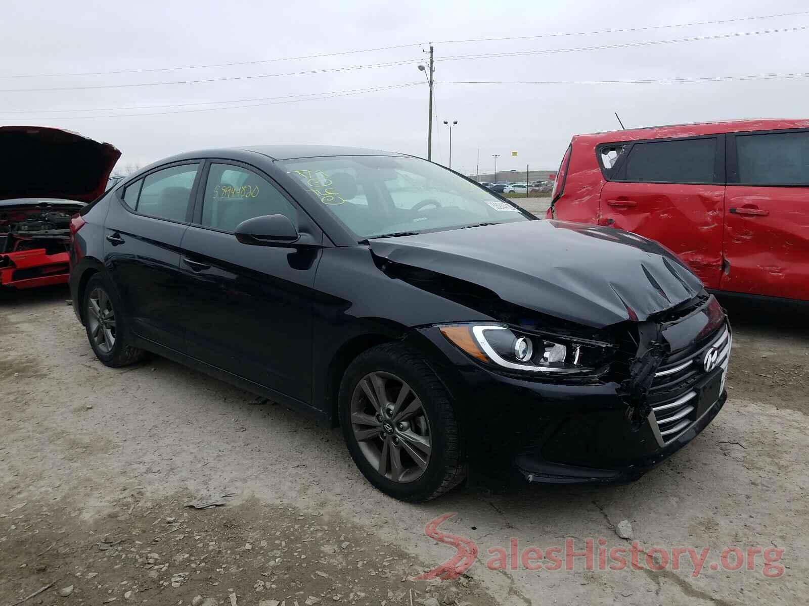 KMHD84LF9HU076317 2017 HYUNDAI ELANTRA