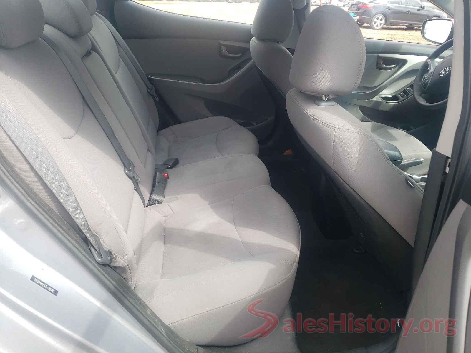 5NPDH4AE6GH738152 2016 HYUNDAI ELANTRA