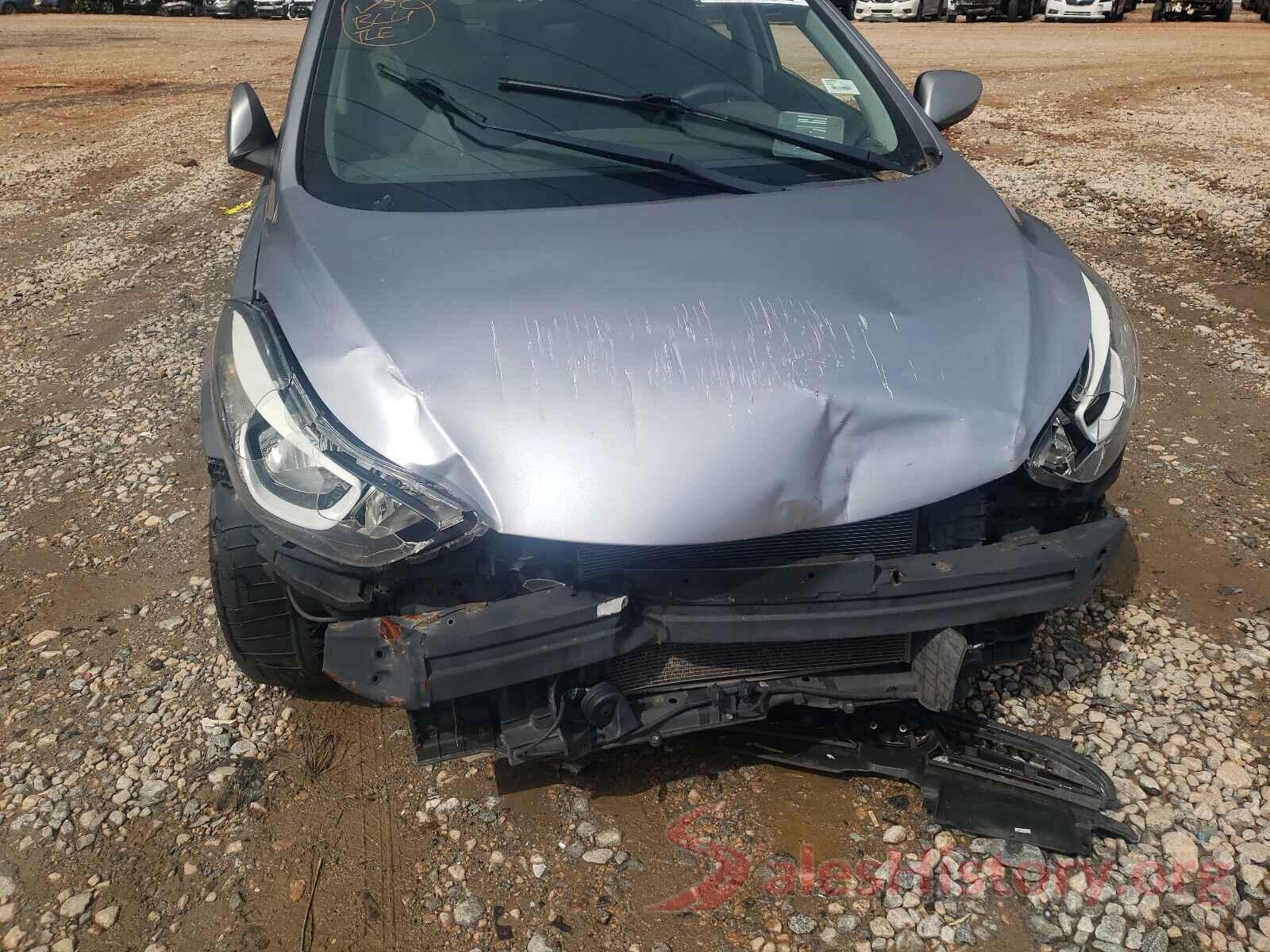 5NPDH4AE6GH738152 2016 HYUNDAI ELANTRA