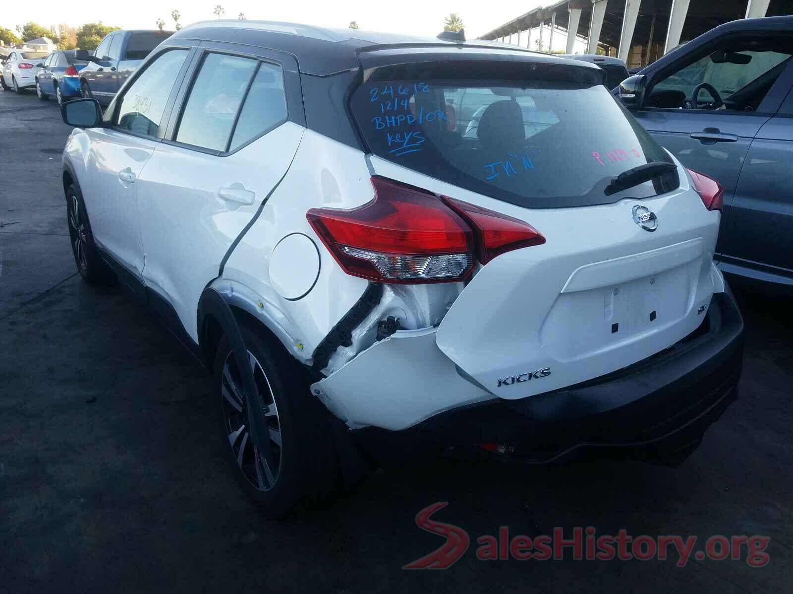 3N1CP5CU3JL529034 2018 NISSAN KICKS