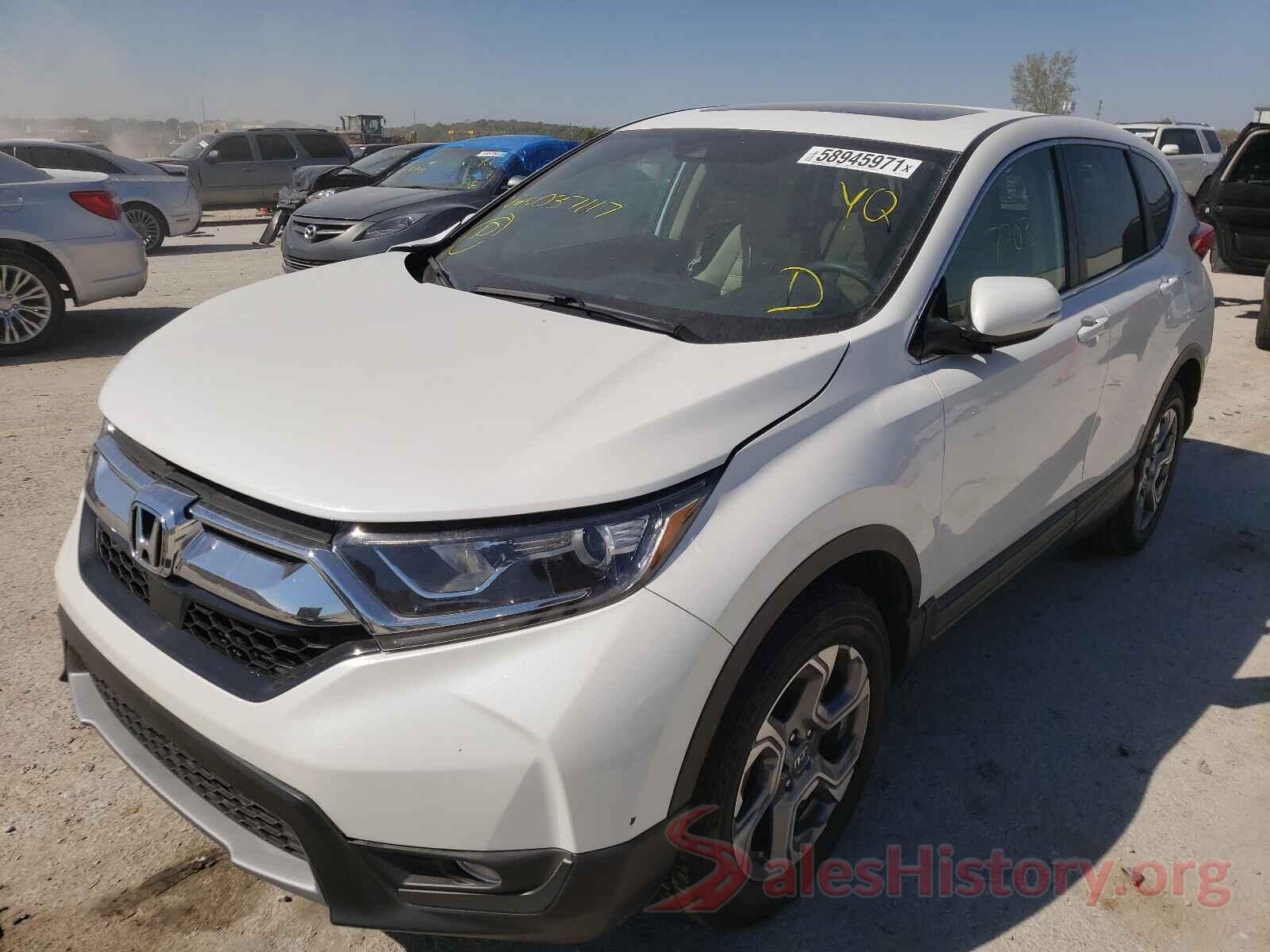 5J6RW2H5XKL037117 2019 HONDA CRV