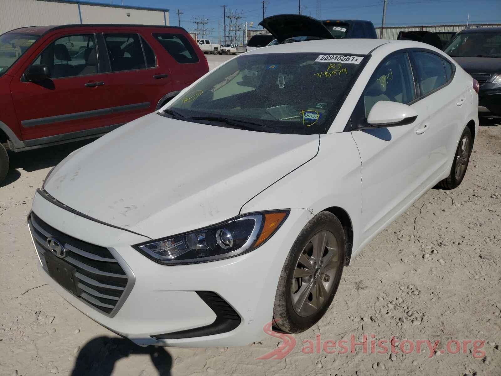 5NPD84LF7JH340879 2018 HYUNDAI ELANTRA