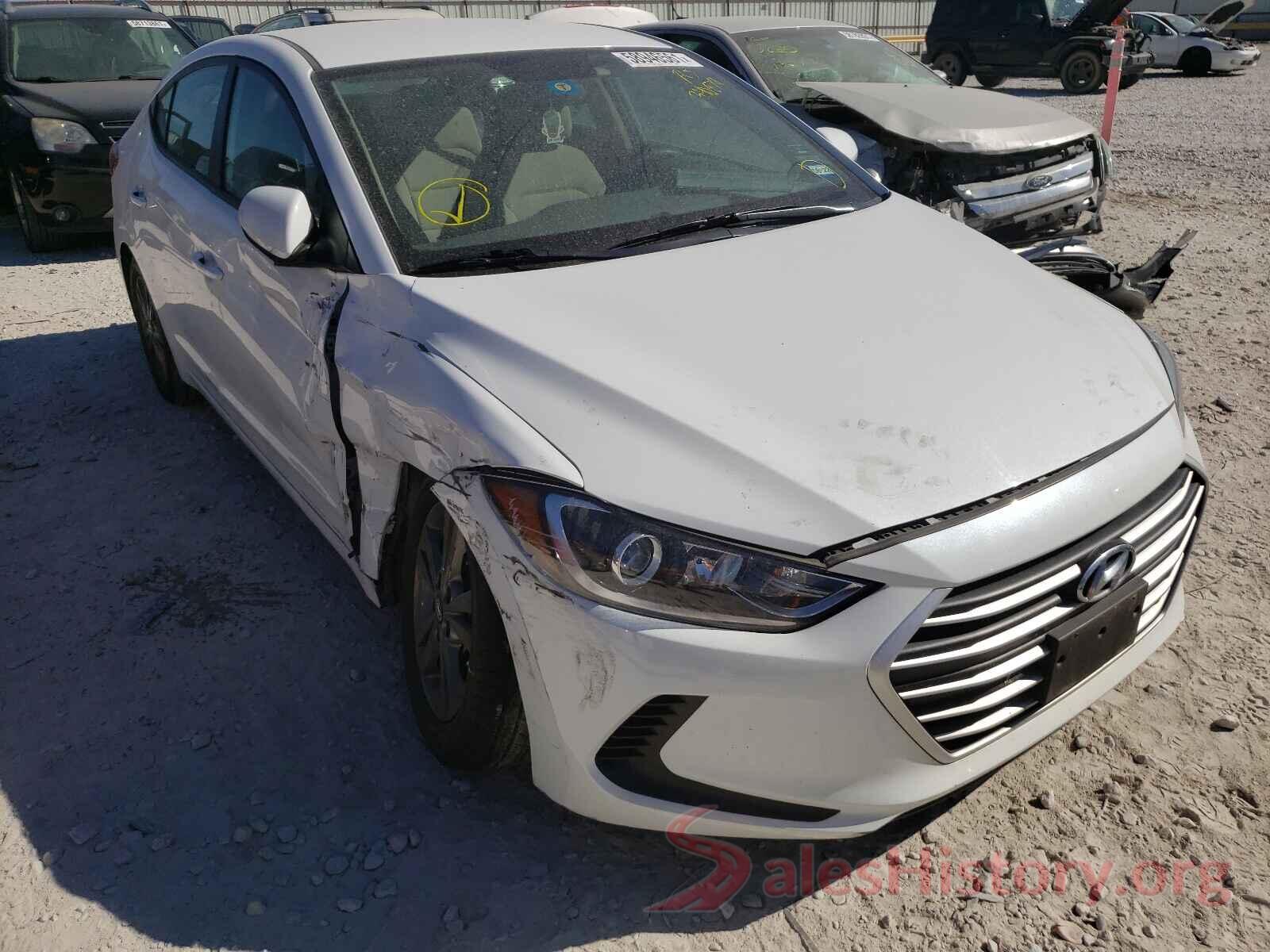 5NPD84LF7JH340879 2018 HYUNDAI ELANTRA