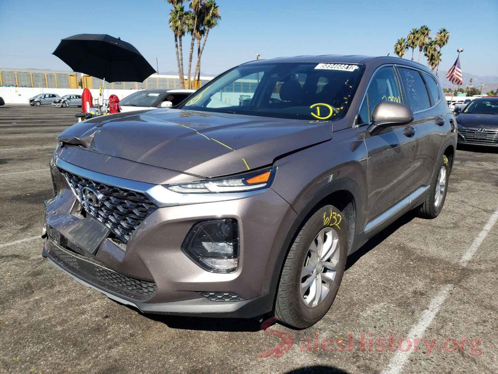 5NMS23ADXKH082425 2019 HYUNDAI SANTA FE