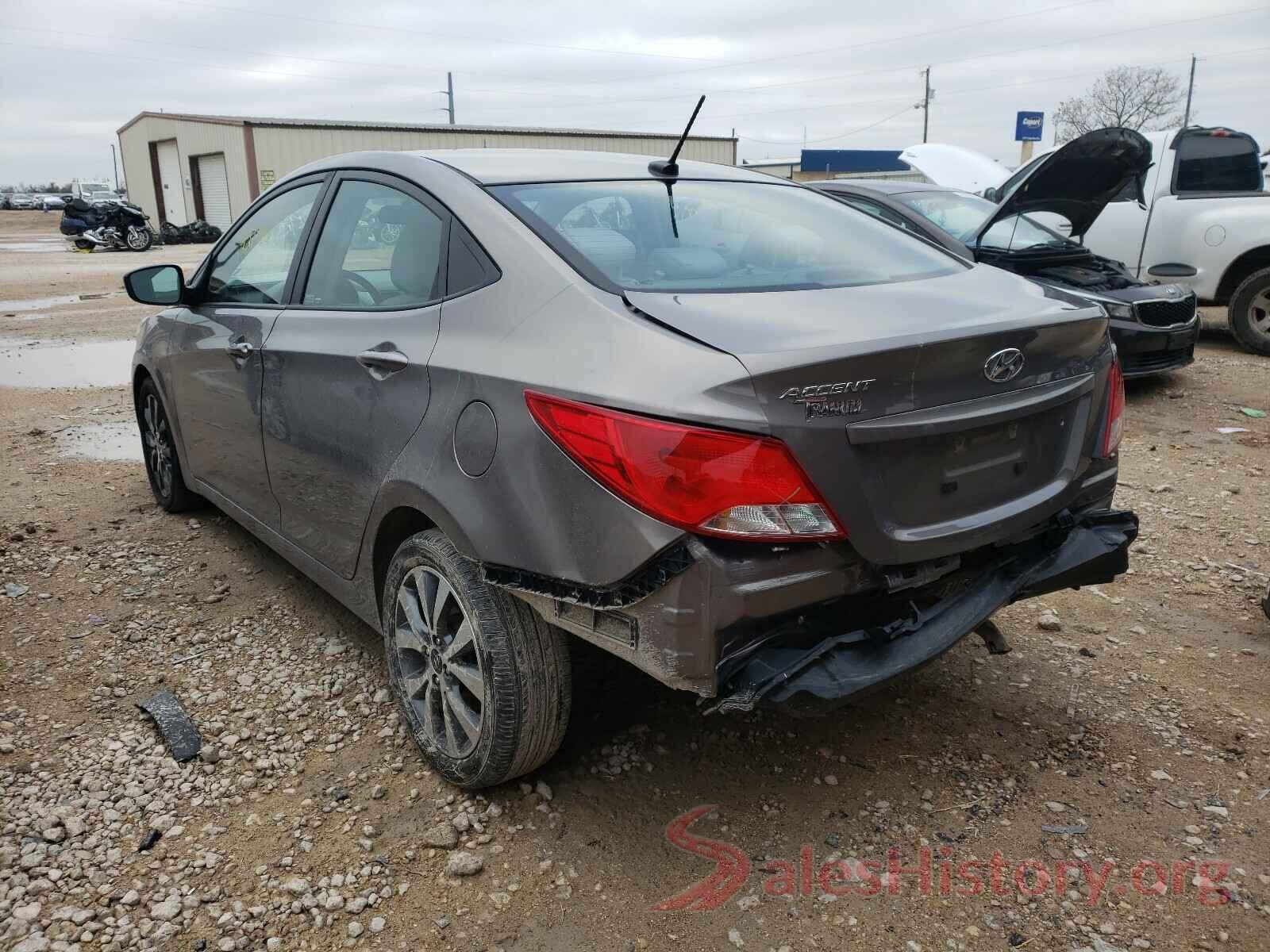 KMHCT4AE1HU380262 2017 HYUNDAI ACCENT