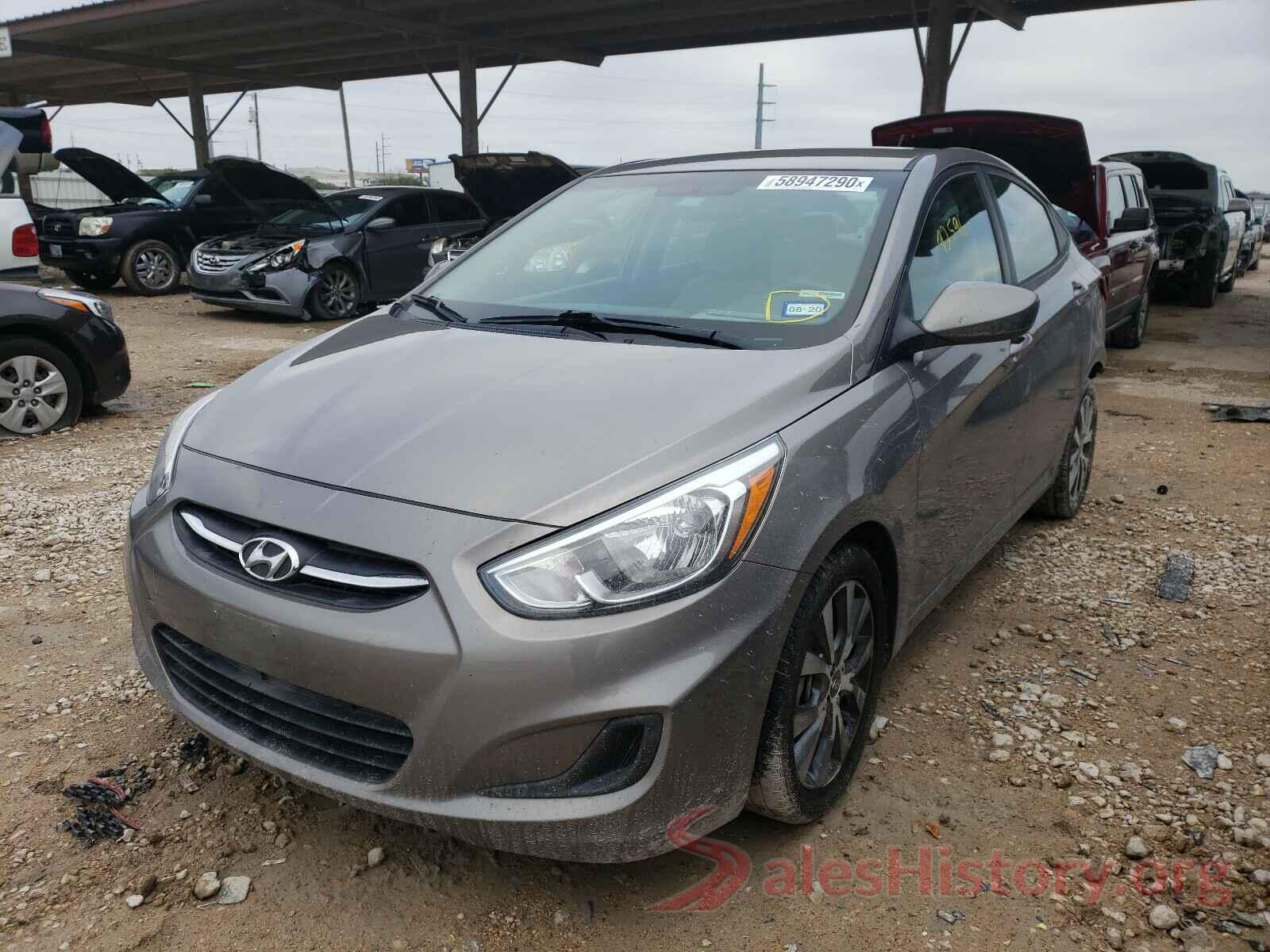 KMHCT4AE1HU380262 2017 HYUNDAI ACCENT