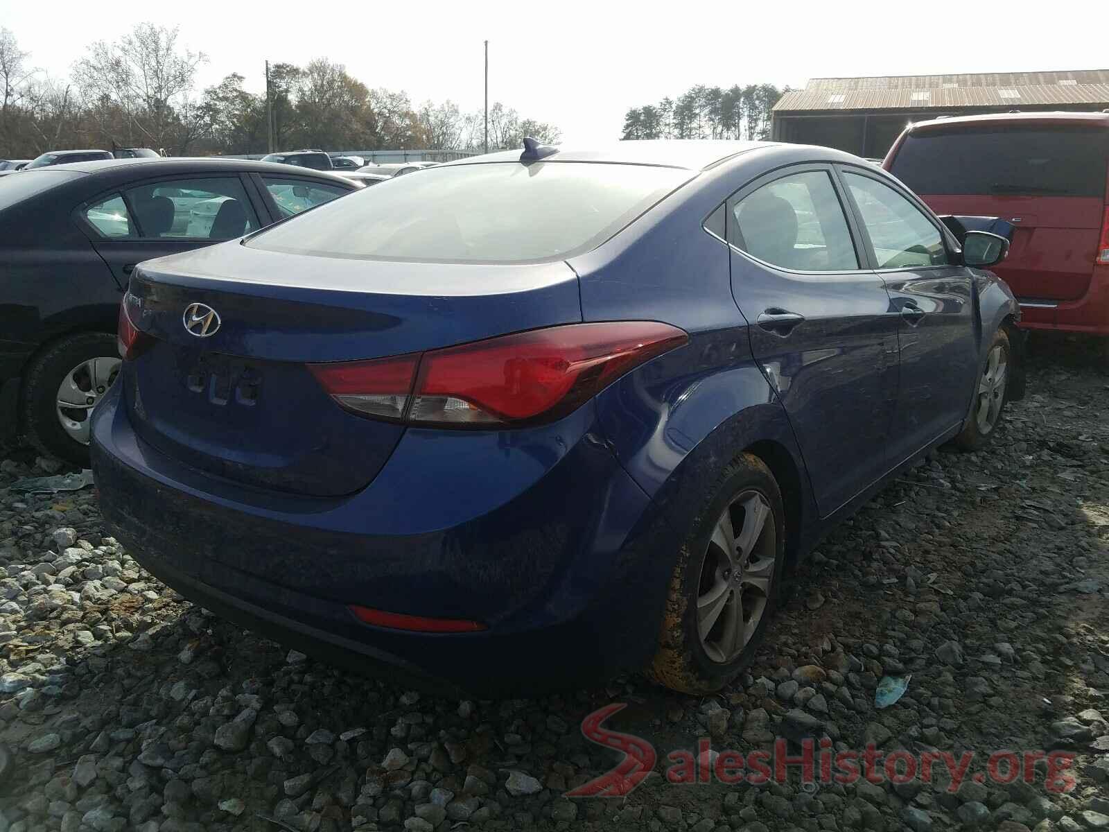 5NPDH4AE7GH723529 2016 HYUNDAI ELANTRA