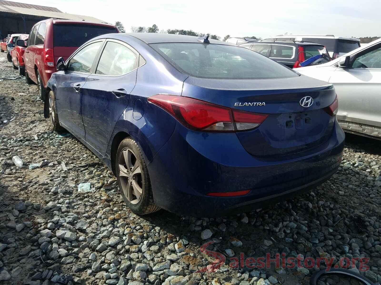 5NPDH4AE7GH723529 2016 HYUNDAI ELANTRA