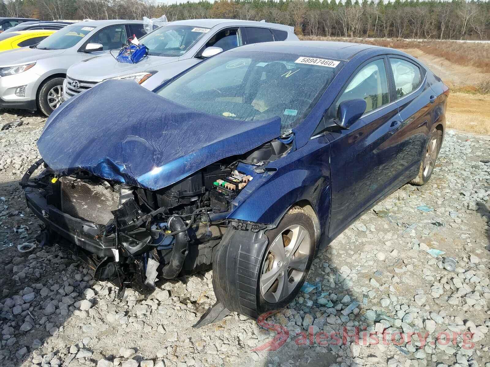 5NPDH4AE7GH723529 2016 HYUNDAI ELANTRA