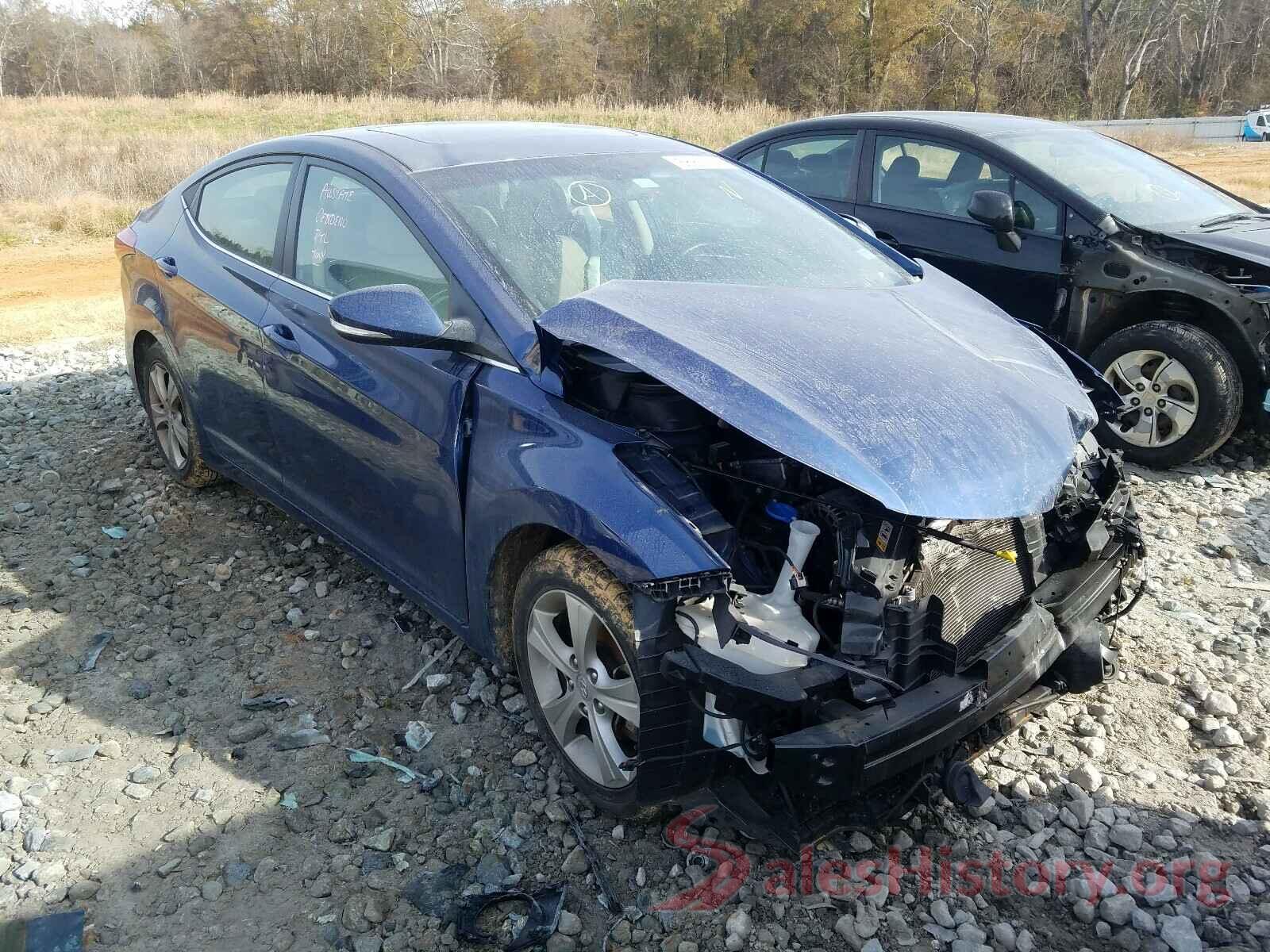 5NPDH4AE7GH723529 2016 HYUNDAI ELANTRA