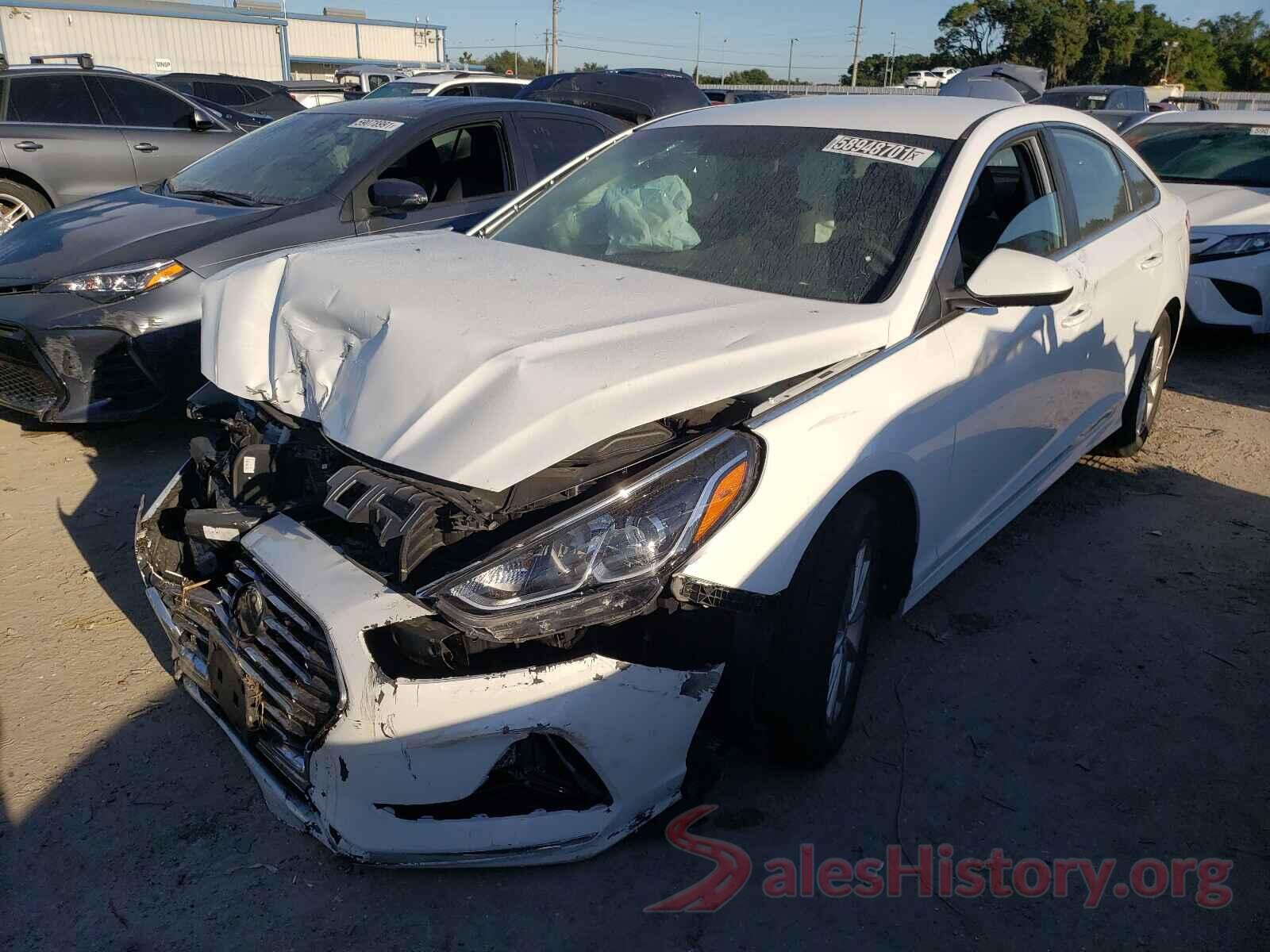 5NPE24AF9KH789748 2019 HYUNDAI SONATA