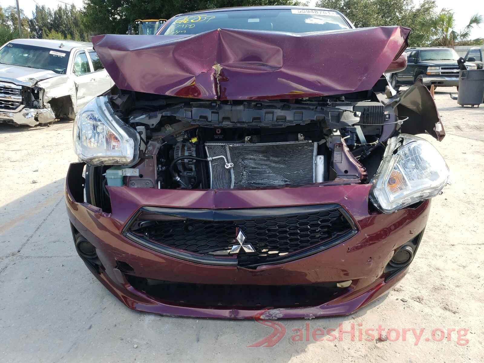 ML32F3FJ4LHF10615 2020 MITSUBISHI MIRAGE