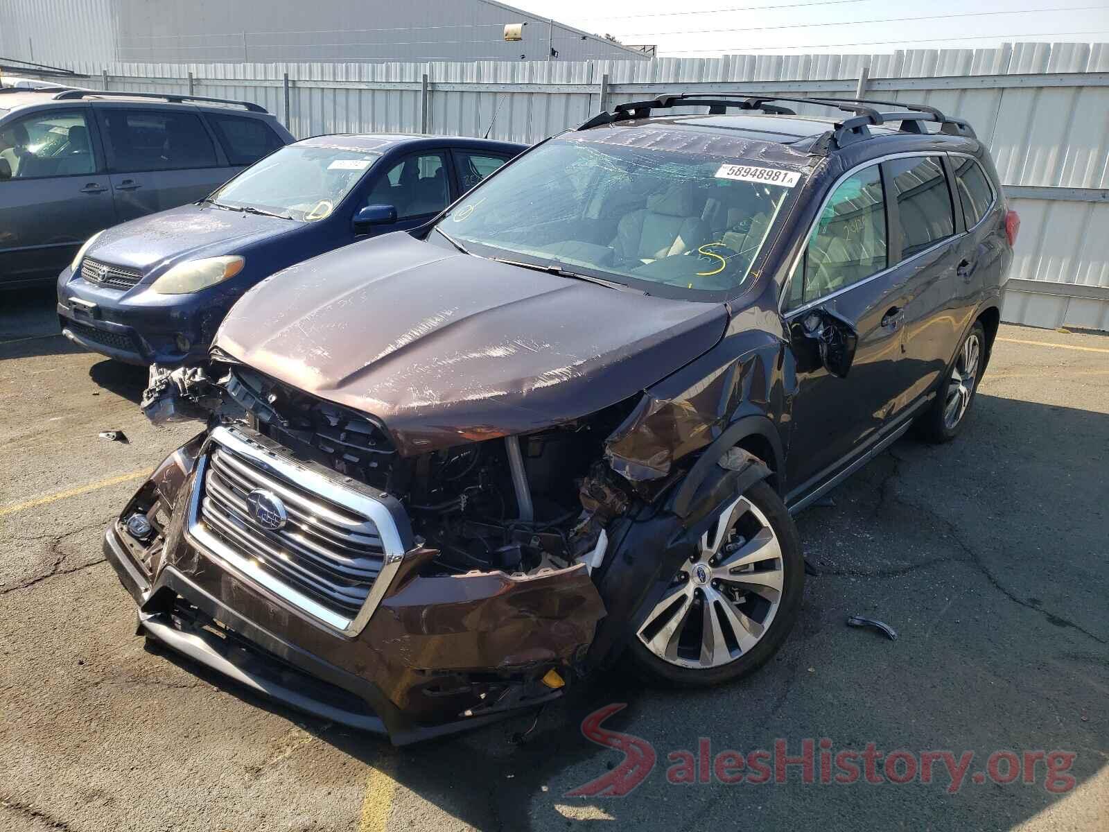 4S4WMALDXK3451176 2019 SUBARU ASCENT