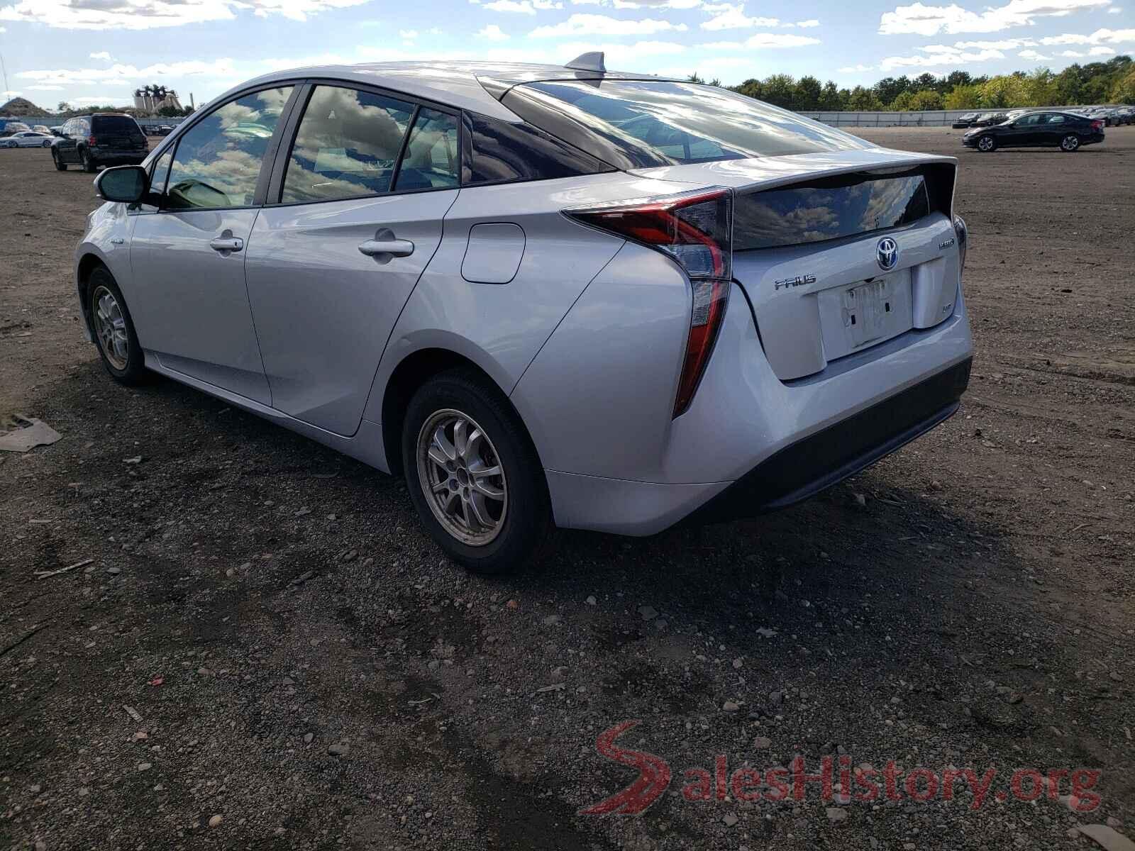 JTDKARFU3G3023138 2016 TOYOTA PRIUS