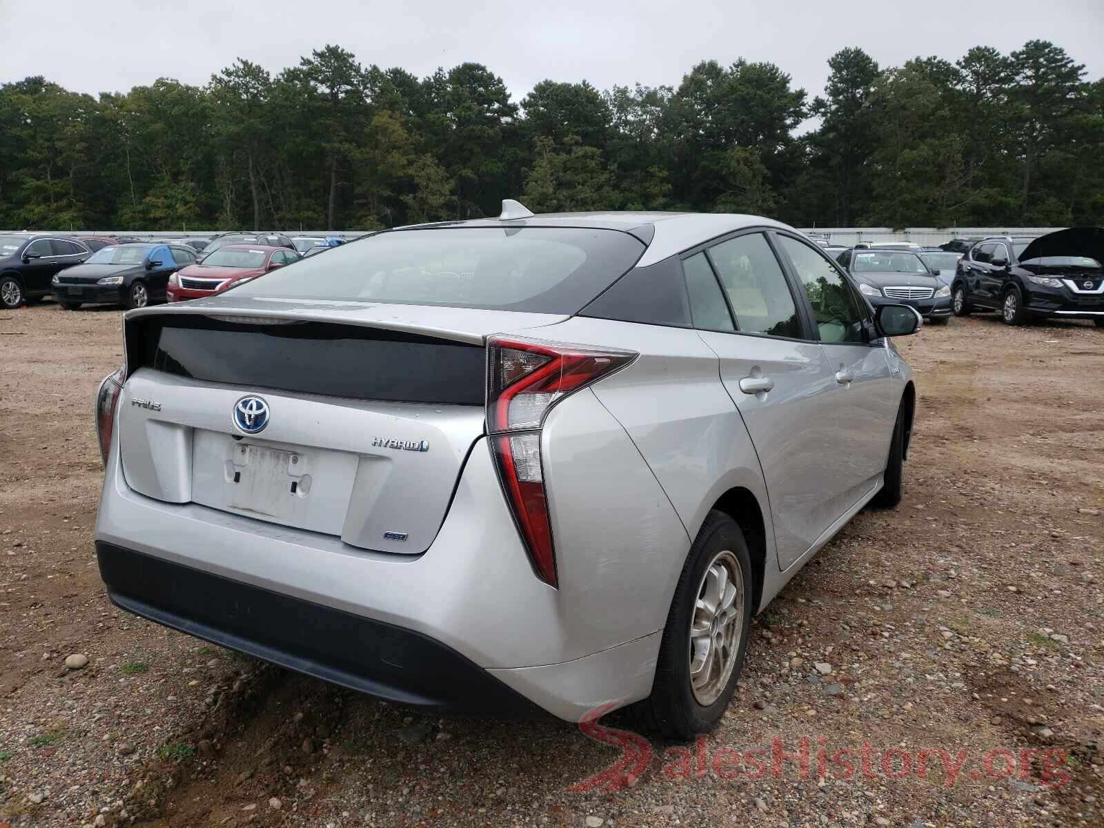 JTDKARFU3G3023138 2016 TOYOTA PRIUS