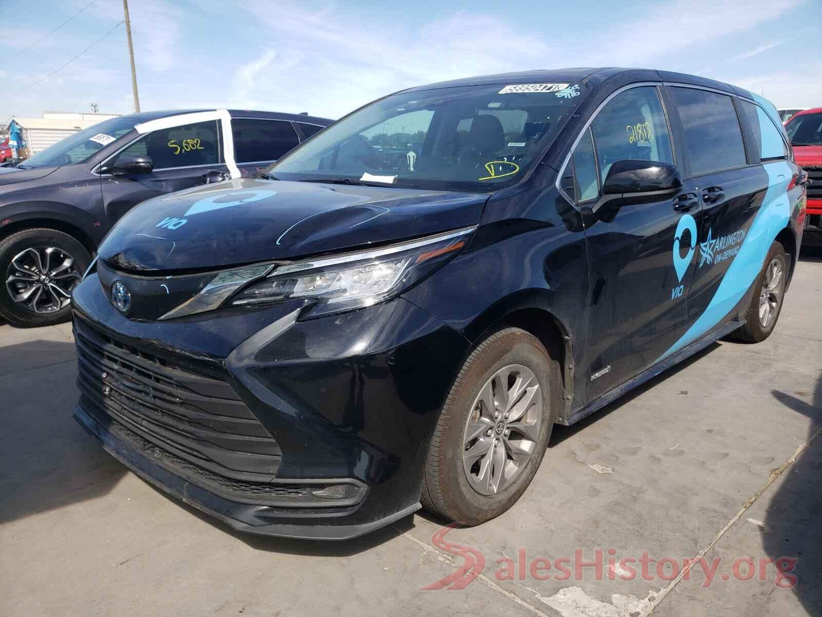 5TDKRKECXMS017761 2021 TOYOTA SIENNA