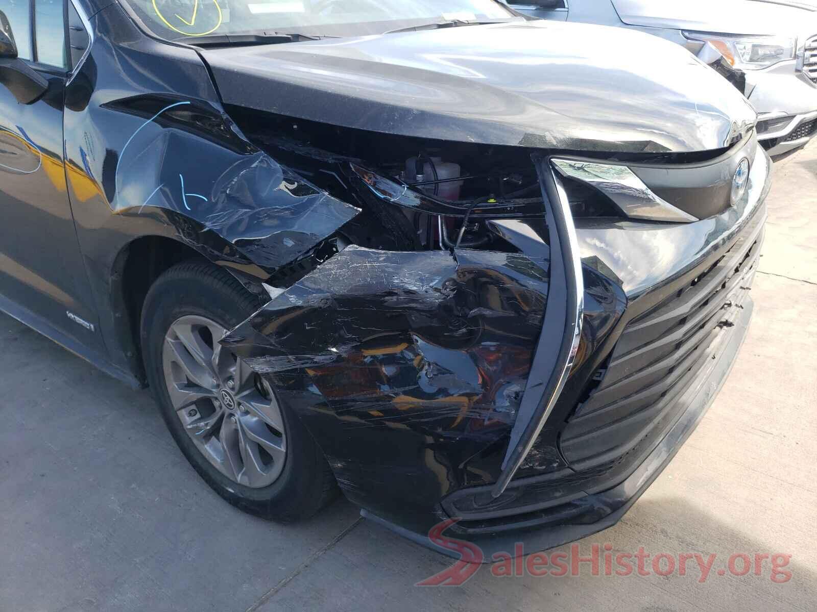 5TDKRKECXMS017761 2021 TOYOTA SIENNA