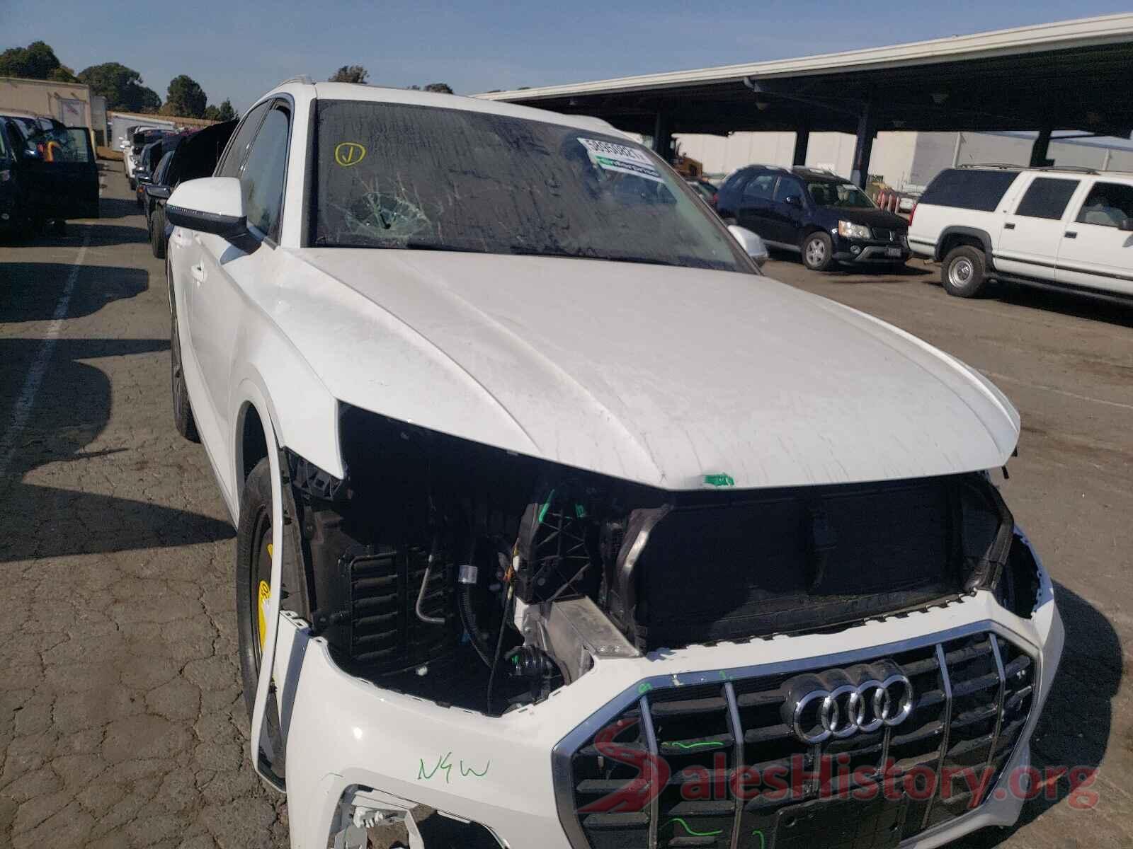 WA1BAAFY3M2109596 2021 AUDI Q5