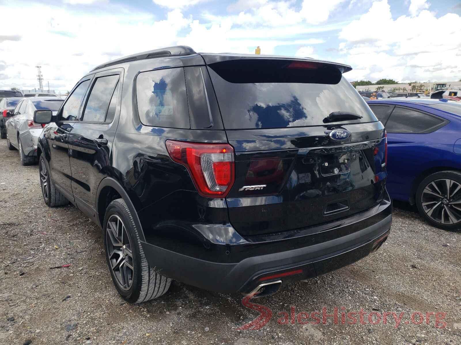 1FM5K8GT3GGB71868 2016 FORD EXPLORER