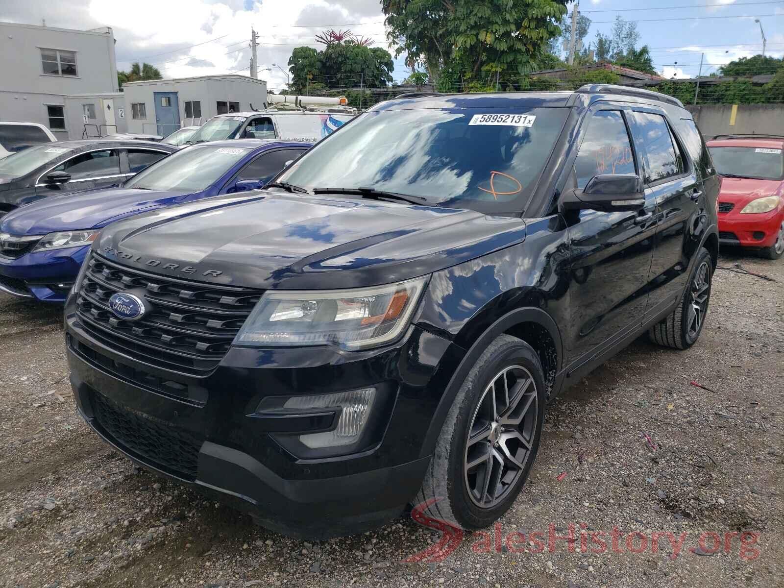 1FM5K8GT3GGB71868 2016 FORD EXPLORER