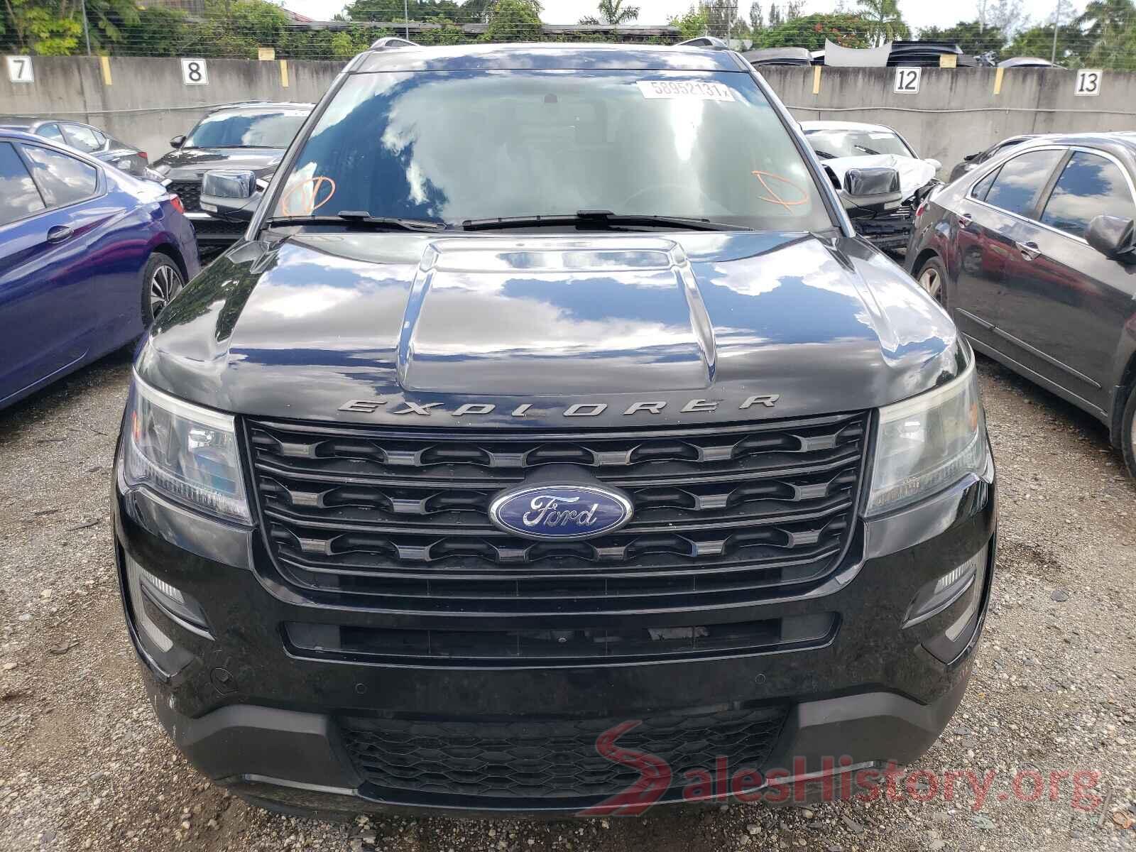 1FM5K8GT3GGB71868 2016 FORD EXPLORER