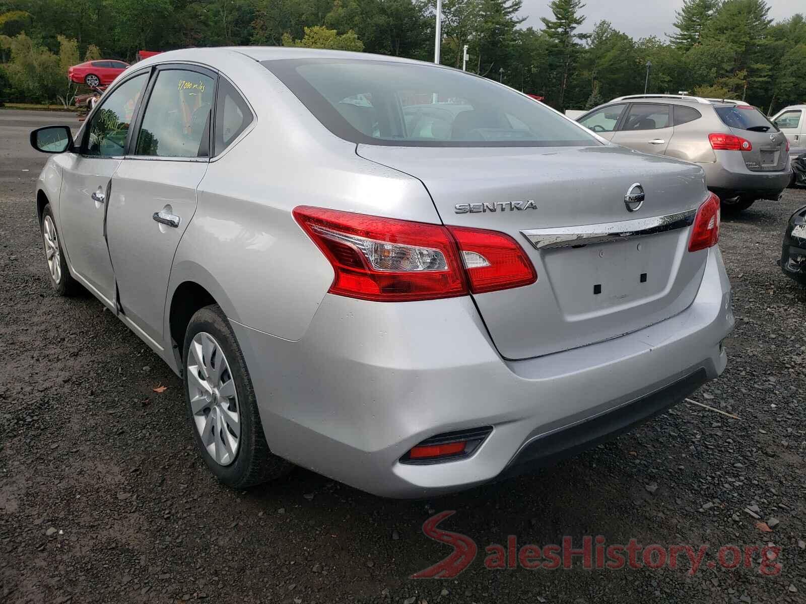 3N1AB7APXKY366093 2019 NISSAN SENTRA