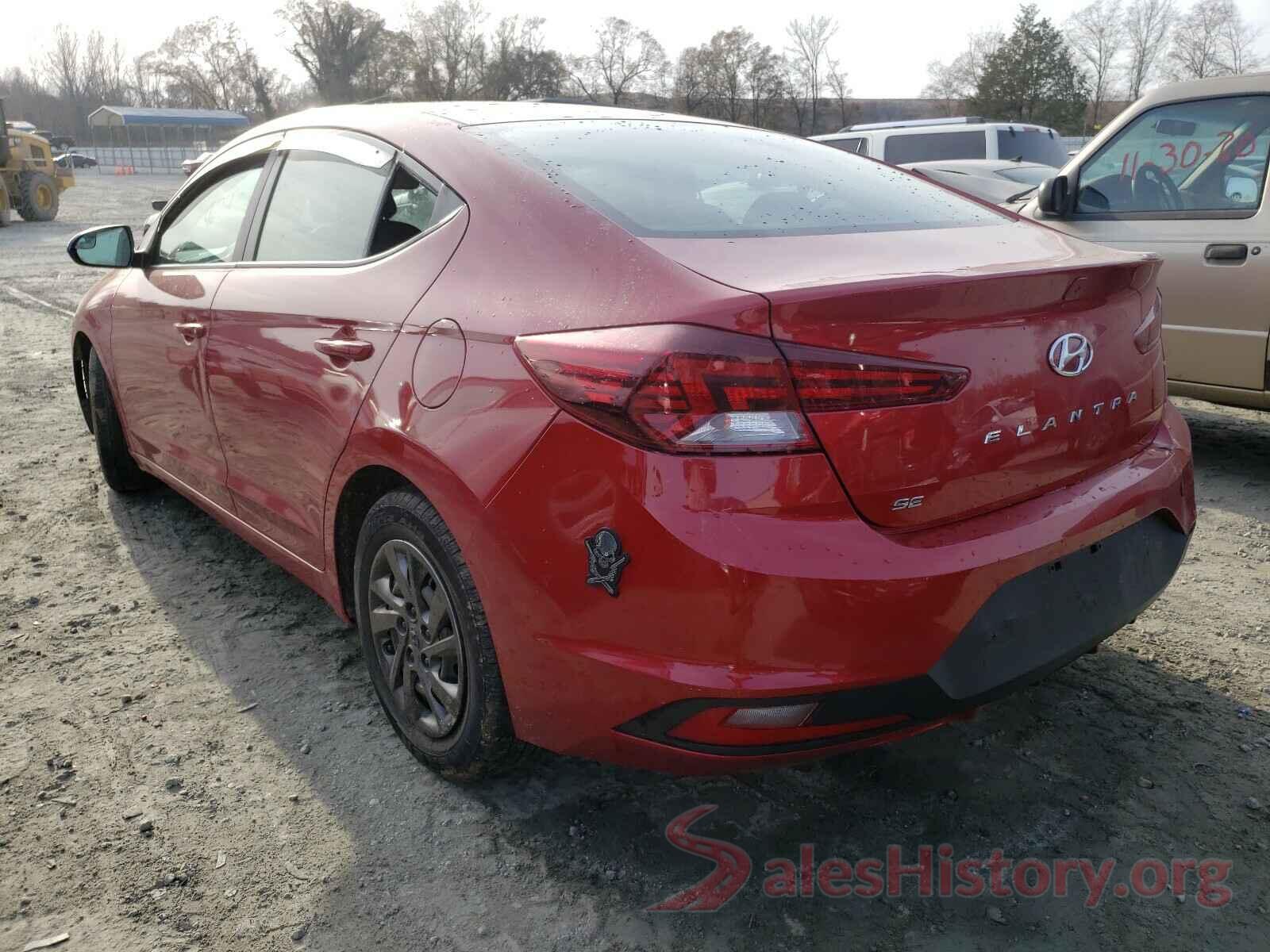 KMHD74LF5KU859029 2019 HYUNDAI ELANTRA