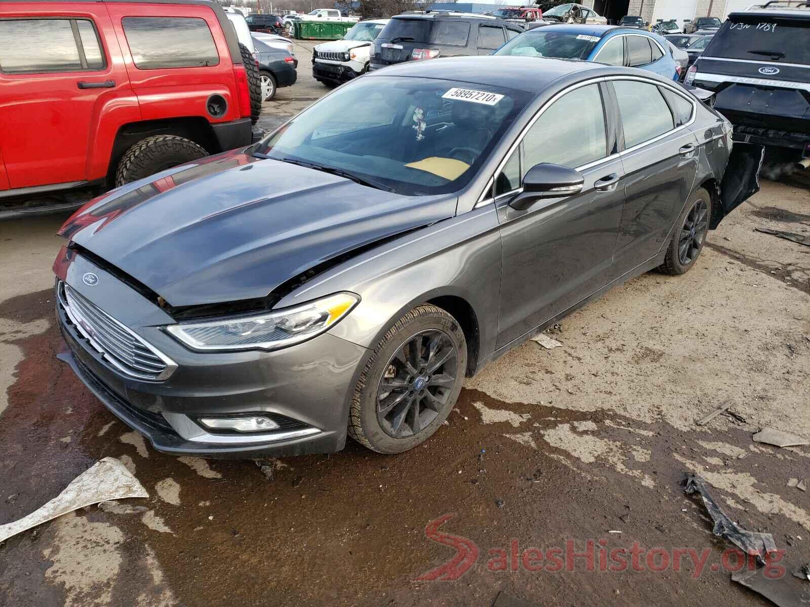 3FA6P0HD4HR348849 2017 FORD FUSION