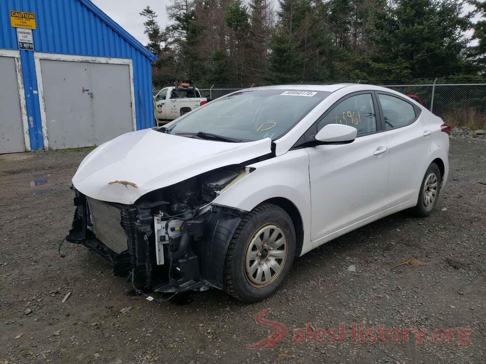 KMHDH4AH9GU559535 2016 HYUNDAI ELANTRA