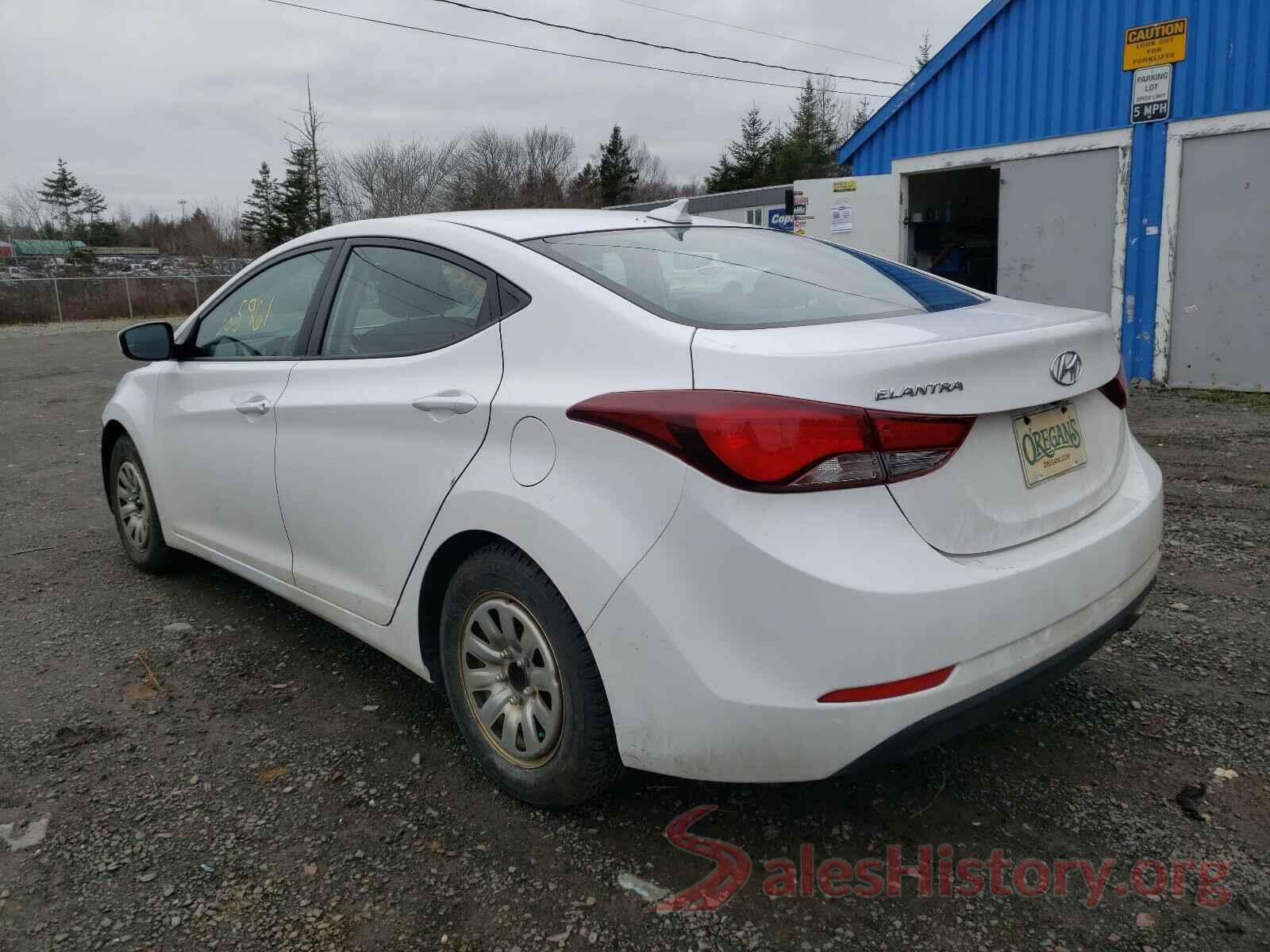 KMHDH4AH9GU559535 2016 HYUNDAI ELANTRA