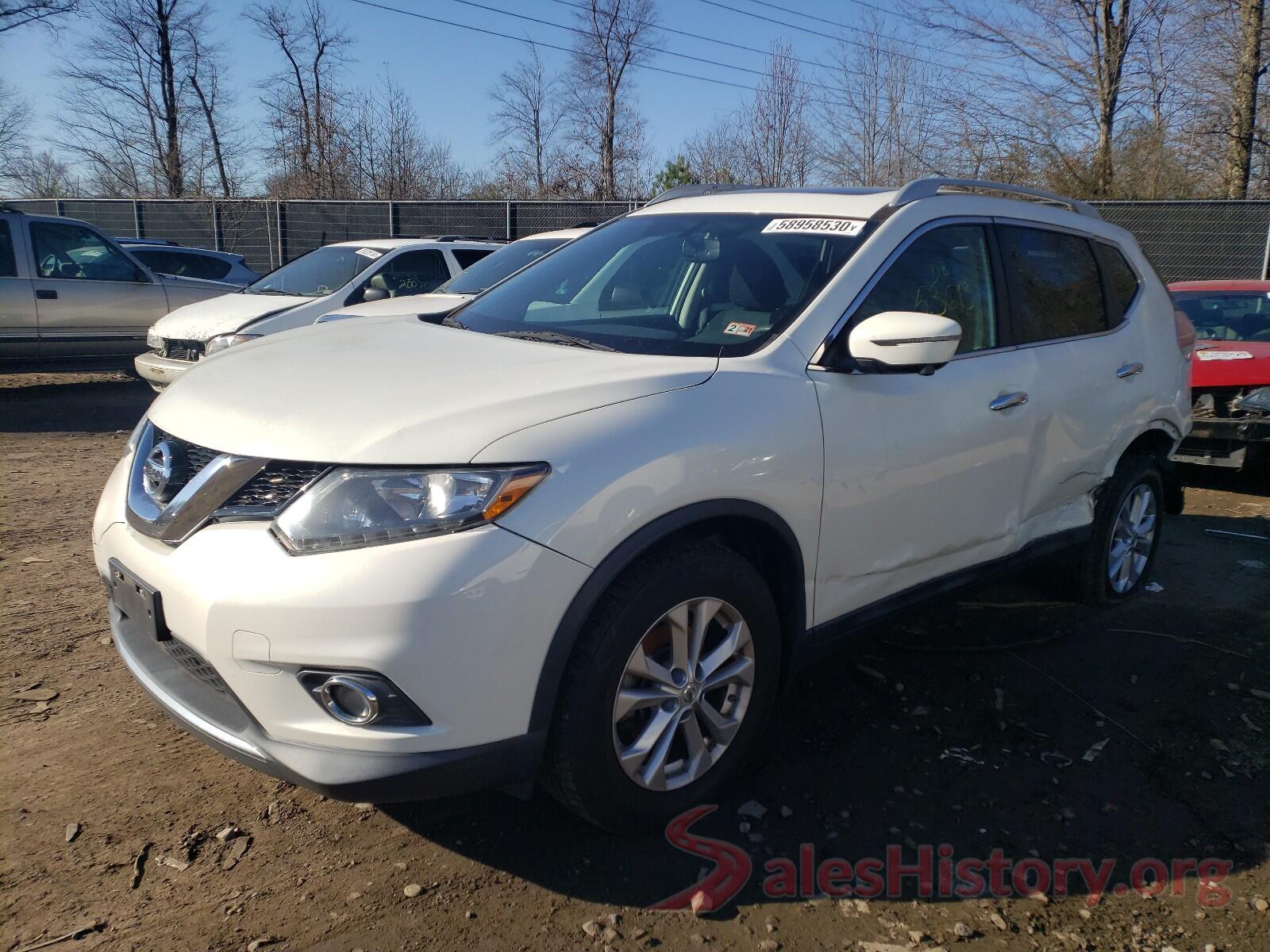 5N1AT2MV1GC752050 2016 NISSAN ROGUE