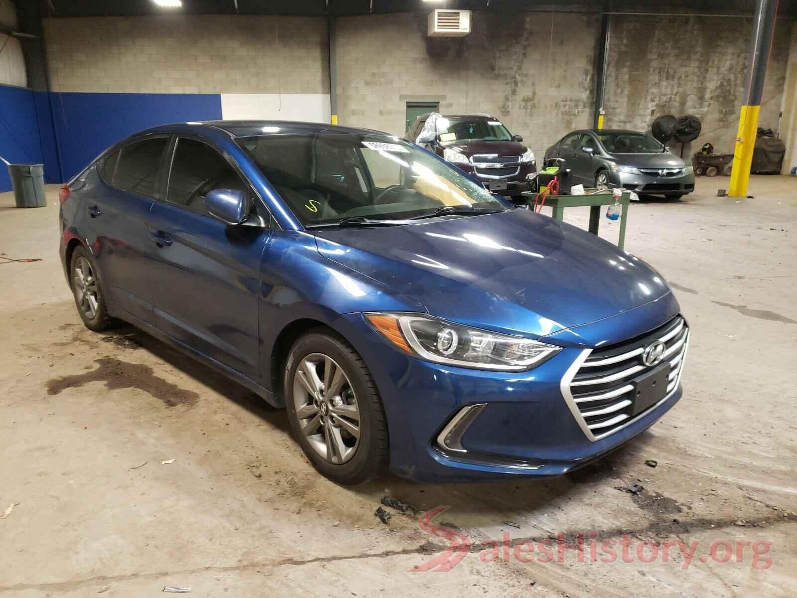 5NPD84LF2HH064525 2017 HYUNDAI ELANTRA