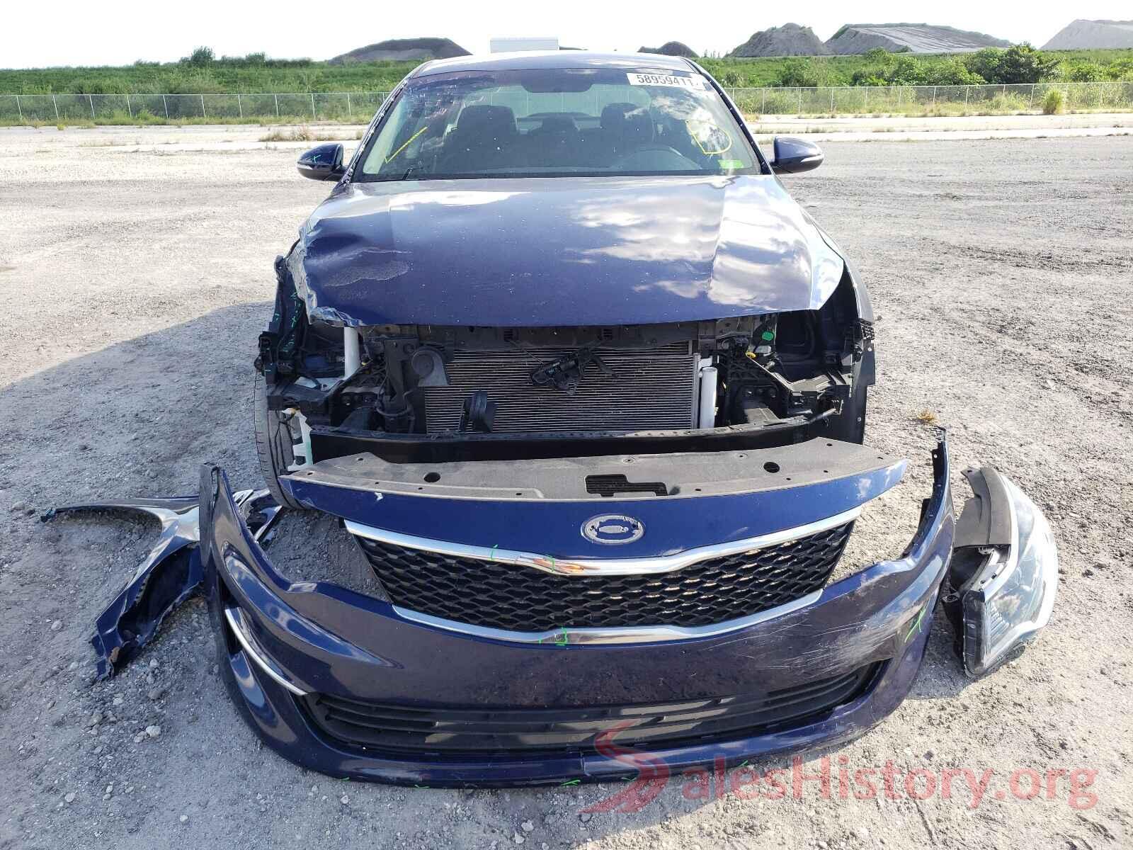 5XXGT4L37JG226121 2018 KIA OPTIMA