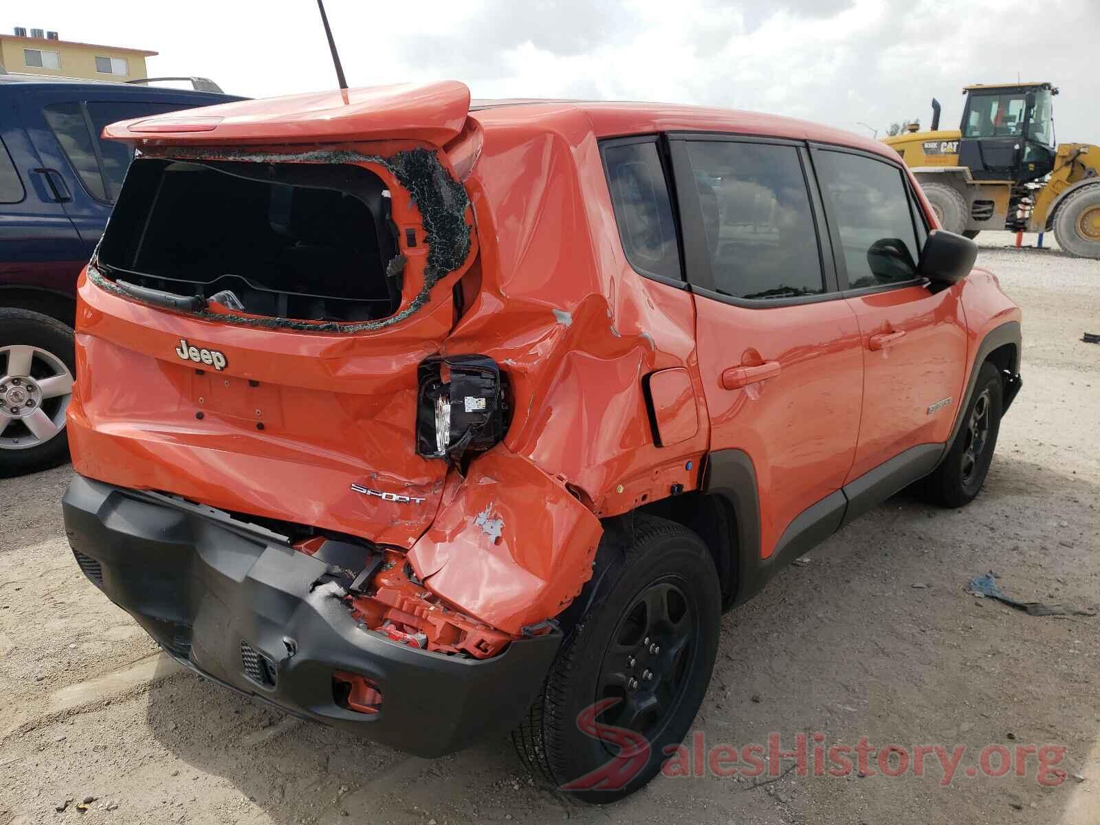 ZACCJAAT7GPE33439 2016 JEEP RENEGADE