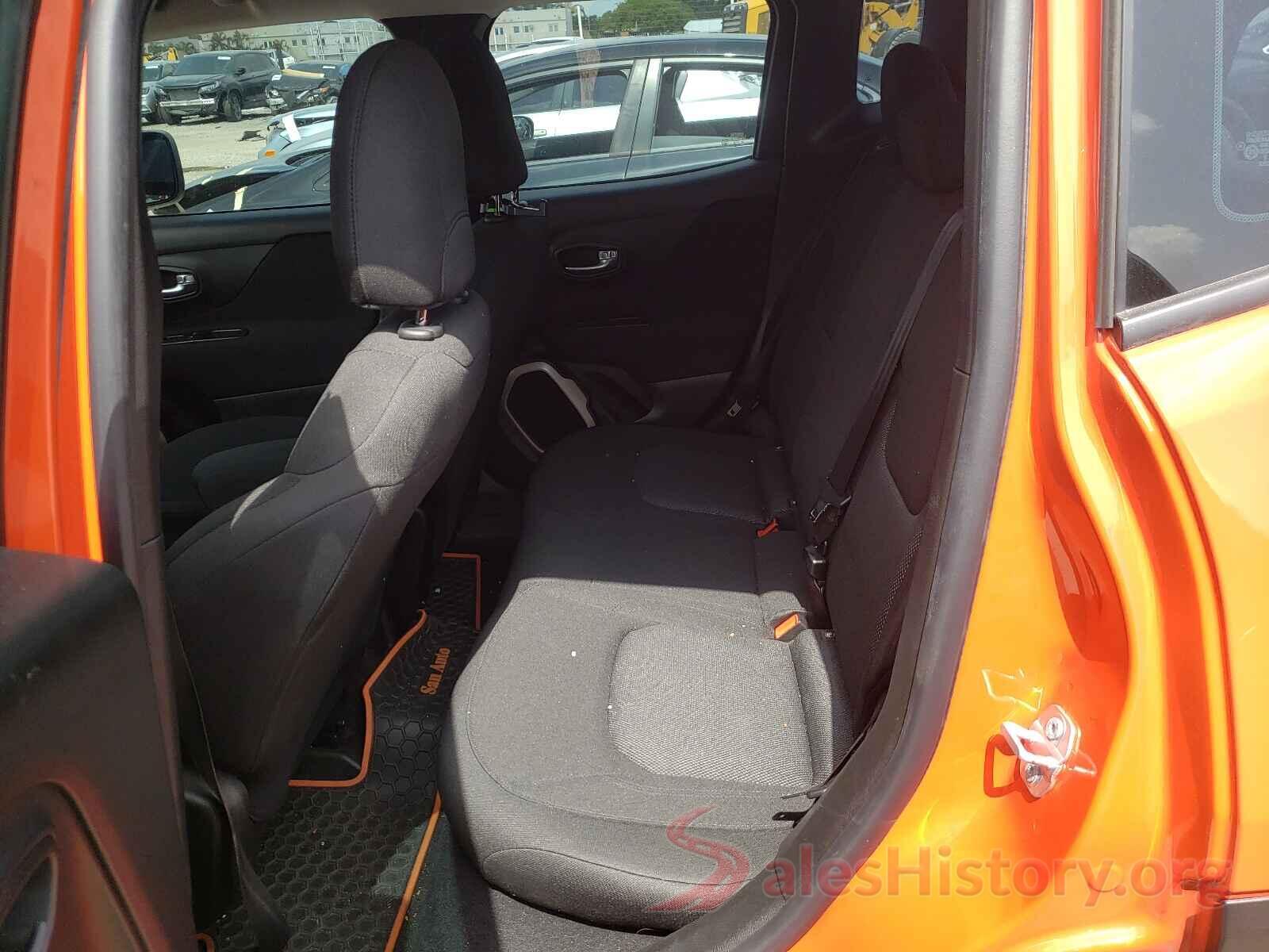 ZACCJAAT7GPE33439 2016 JEEP RENEGADE