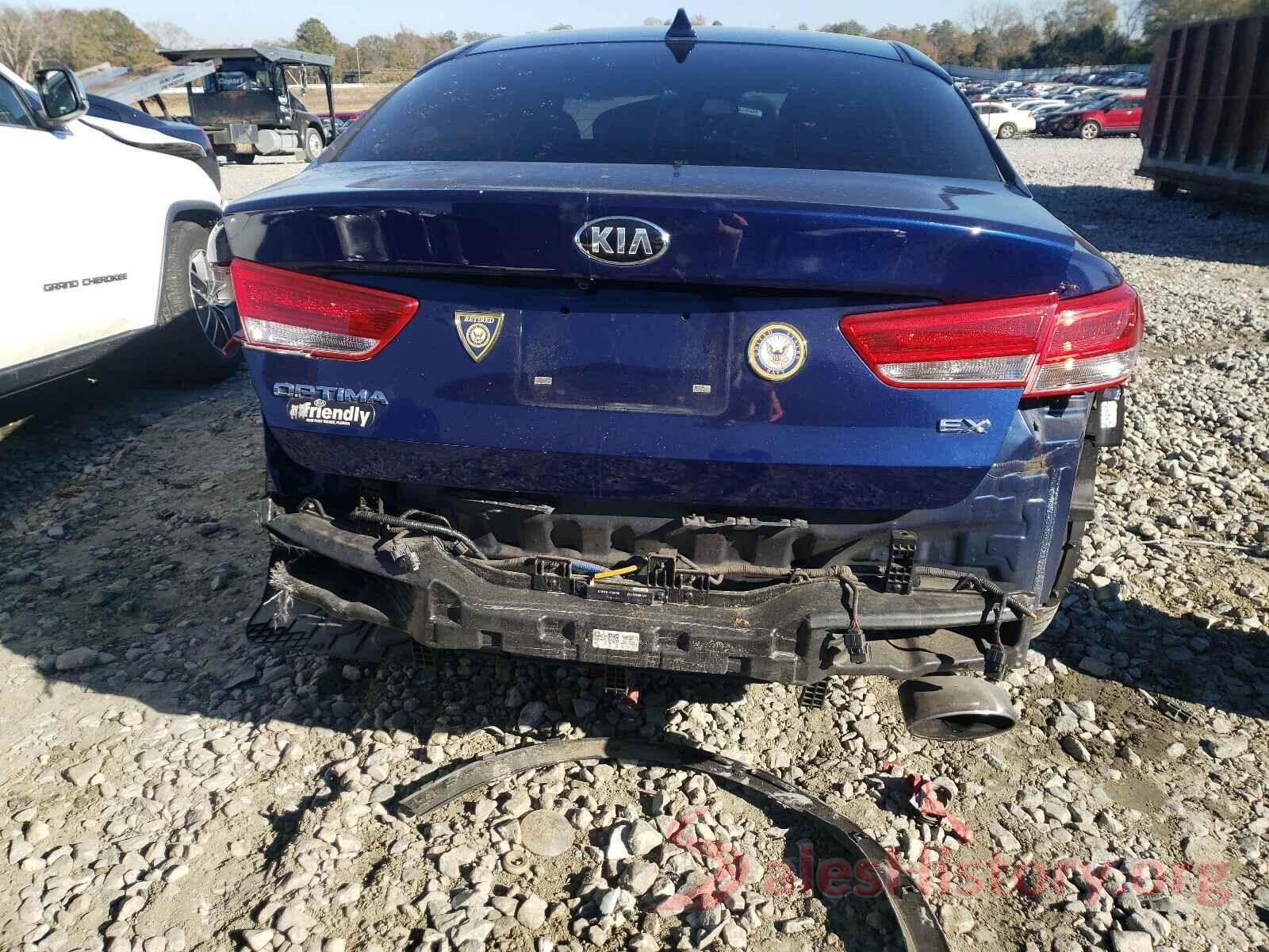 5XXGU4L34JG219222 2018 KIA OPTIMA