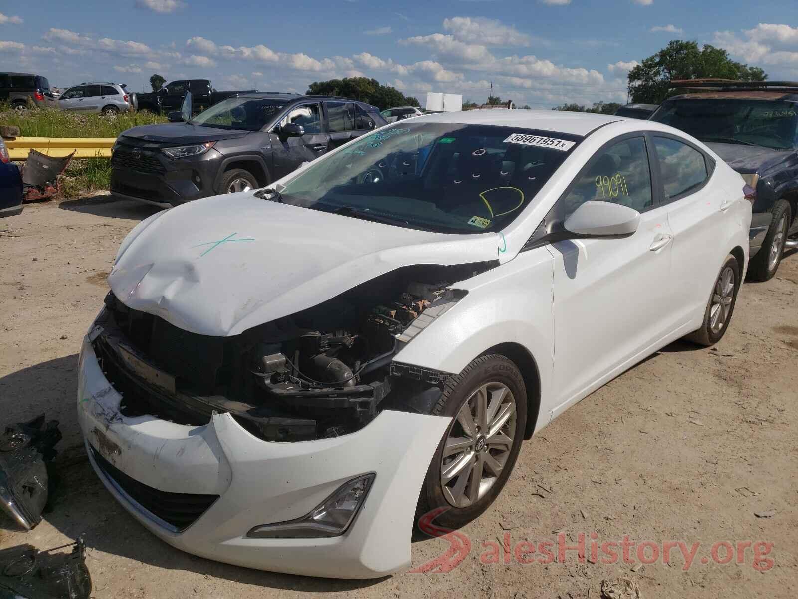 5NPDH4AE6GH770440 2016 HYUNDAI ELANTRA