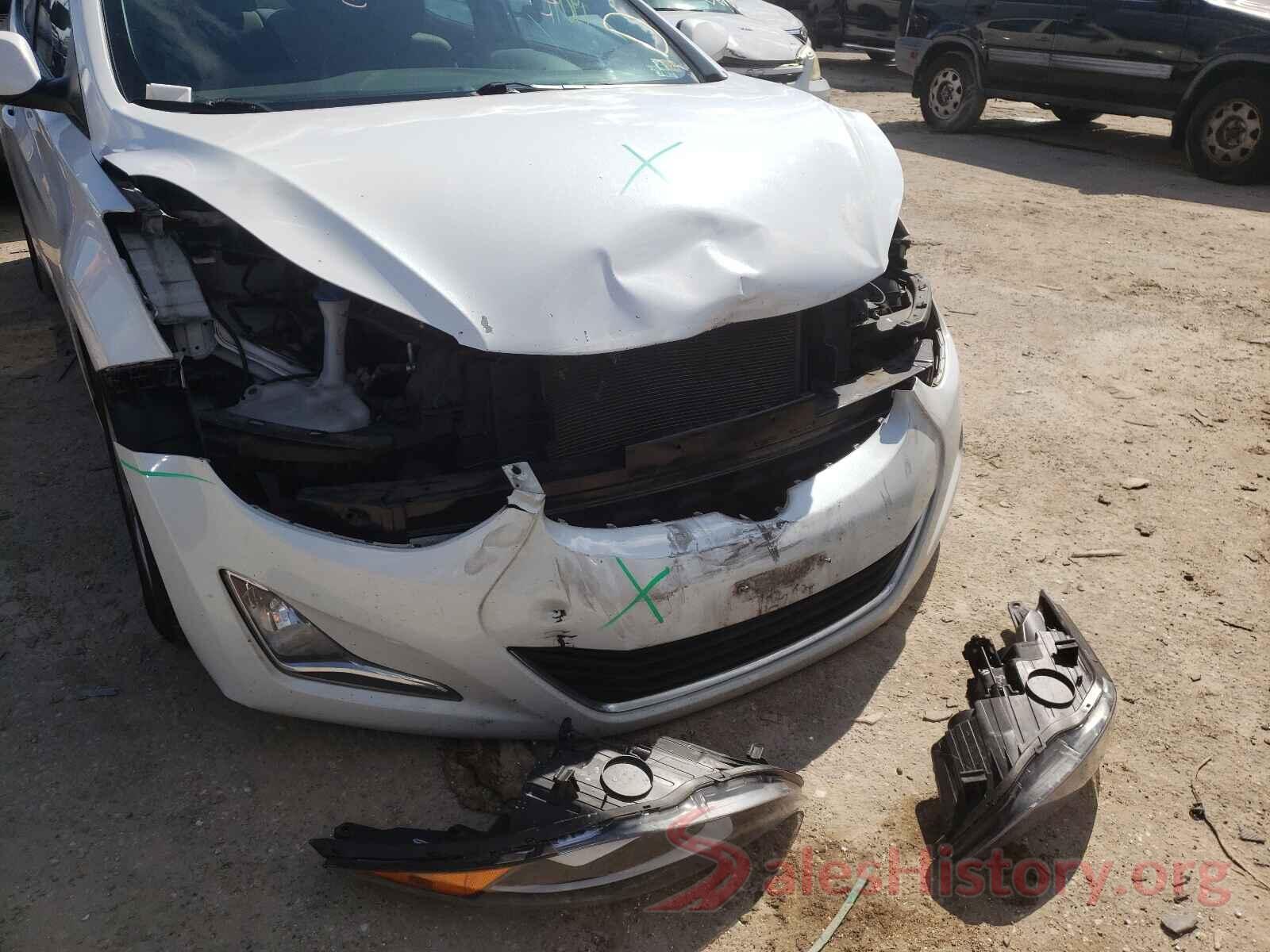 5NPDH4AE6GH770440 2016 HYUNDAI ELANTRA