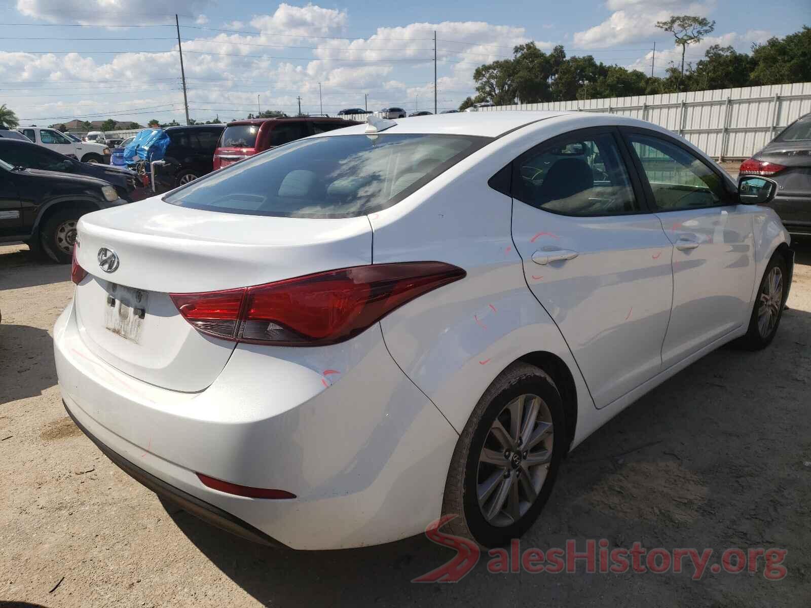 5NPDH4AE6GH770440 2016 HYUNDAI ELANTRA